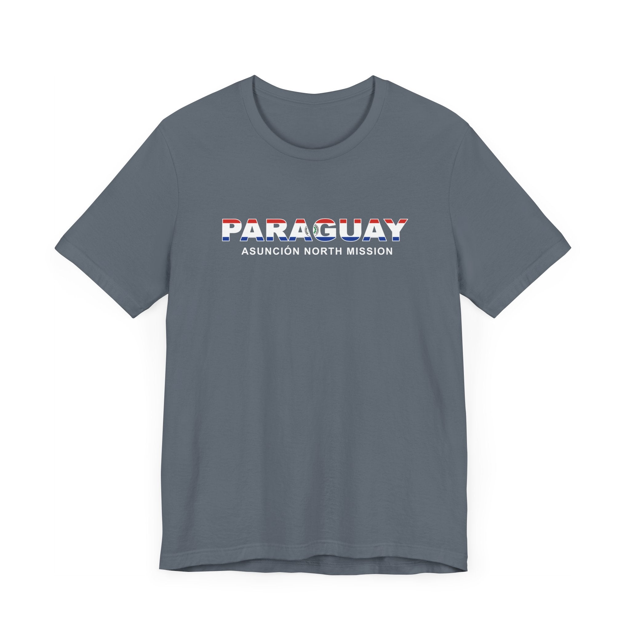 Paraguay Asuncion North Mission Flag Title T-shirt - Mission Wishlist - LDS Missionary Gift Store