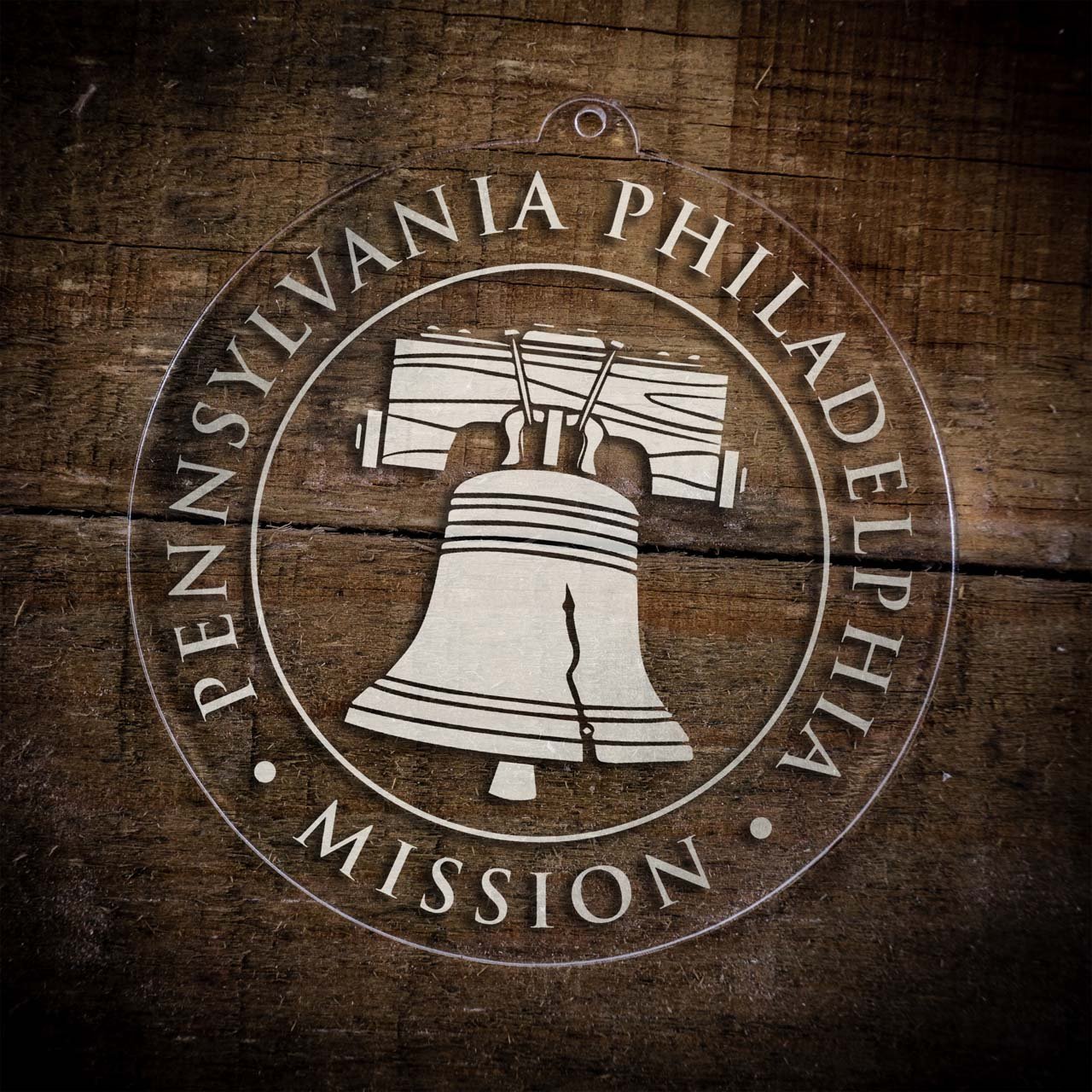 Pennsylvania Philadelphia Mission Christmas Ornament - Latter-Day Saint LDS Missionary Gift - Book of Mormon