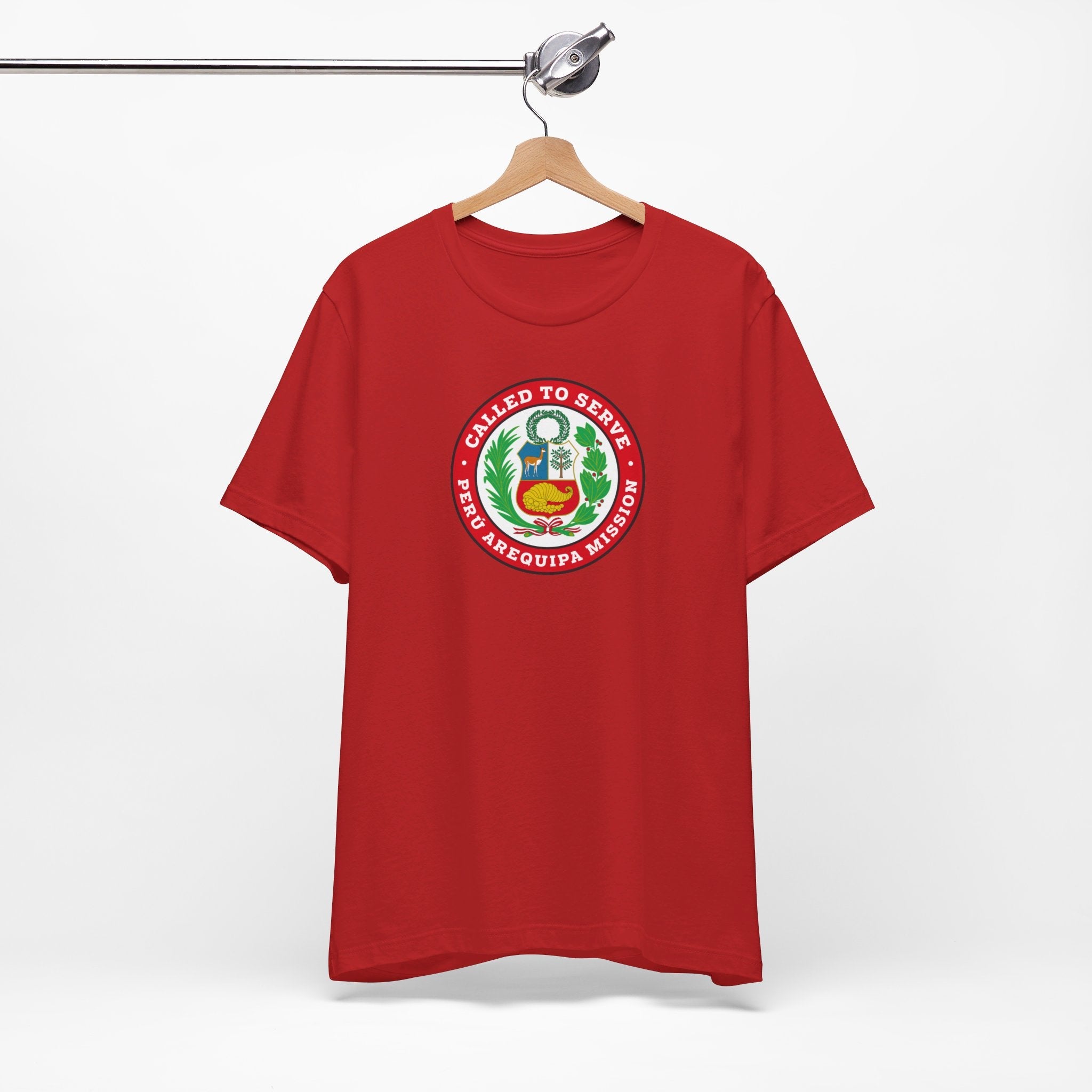 Peru Arequipa Mission Circular Flag T-shirt - Mission Wishlist - LDS Missionary Gift Store
