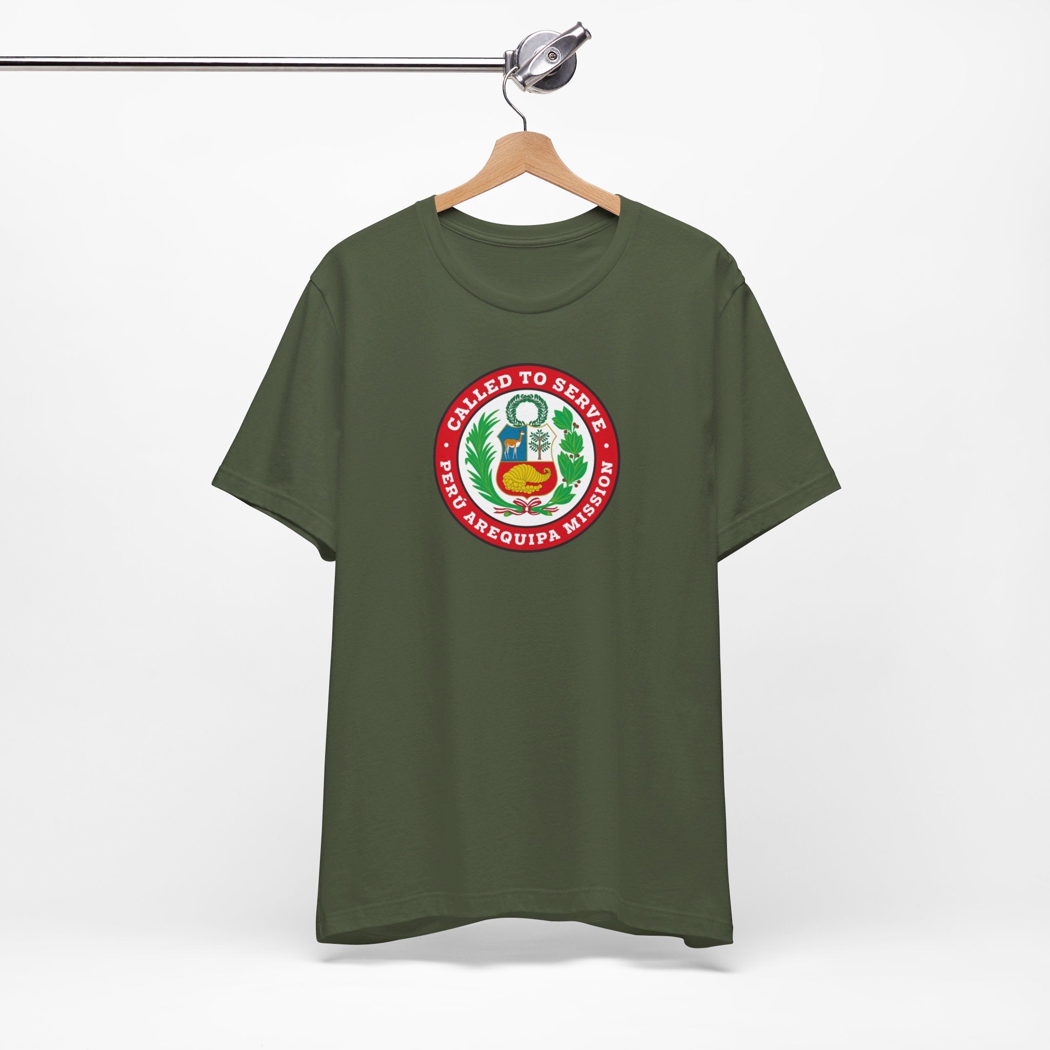 Peru Arequipa Mission Circular Flag T-shirt - Mission Wishlist - LDS Missionary Gift Store