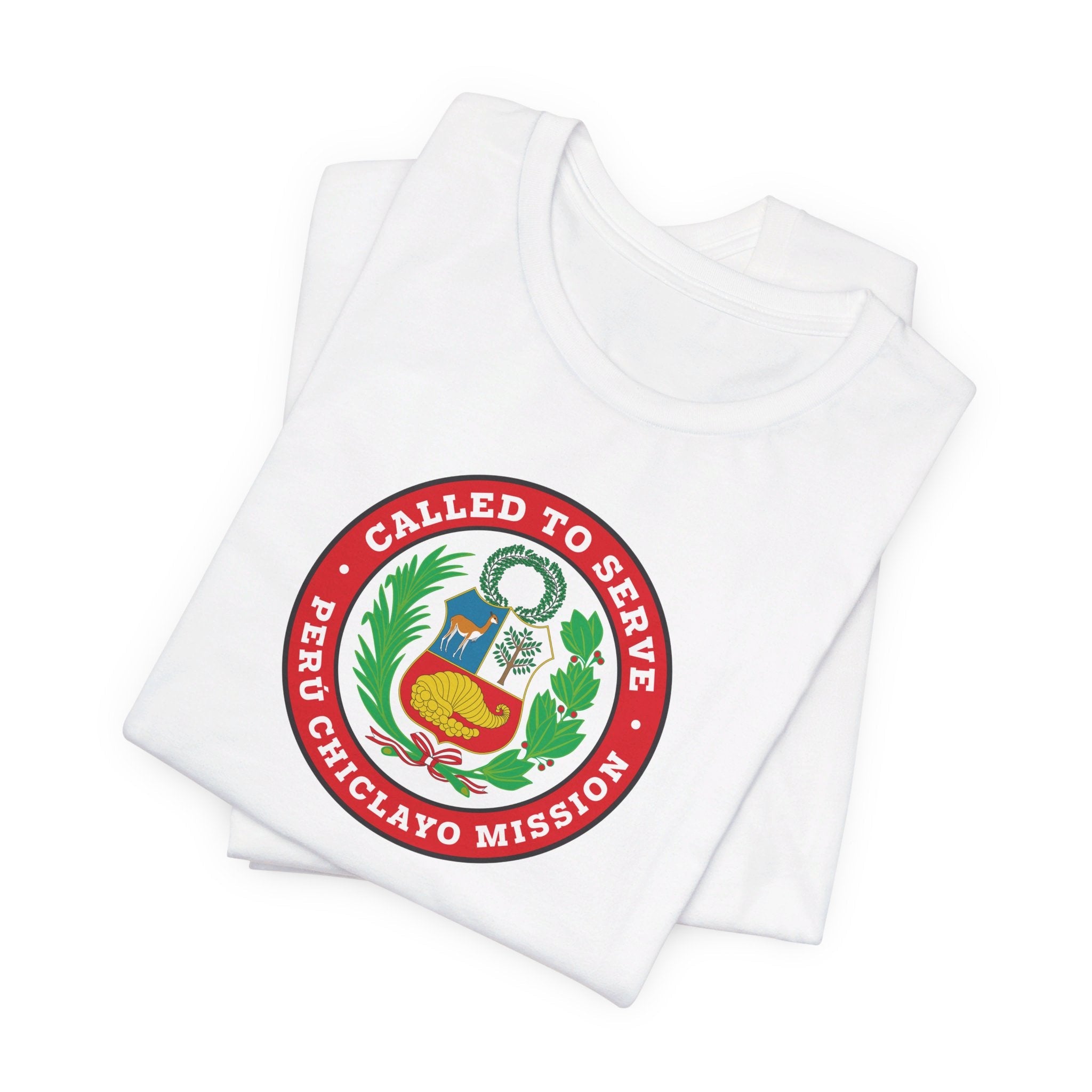 Peru Chiclayo Mission Circular Flag T-shirt - Mission Wishlist - LDS Missionary Gift Store