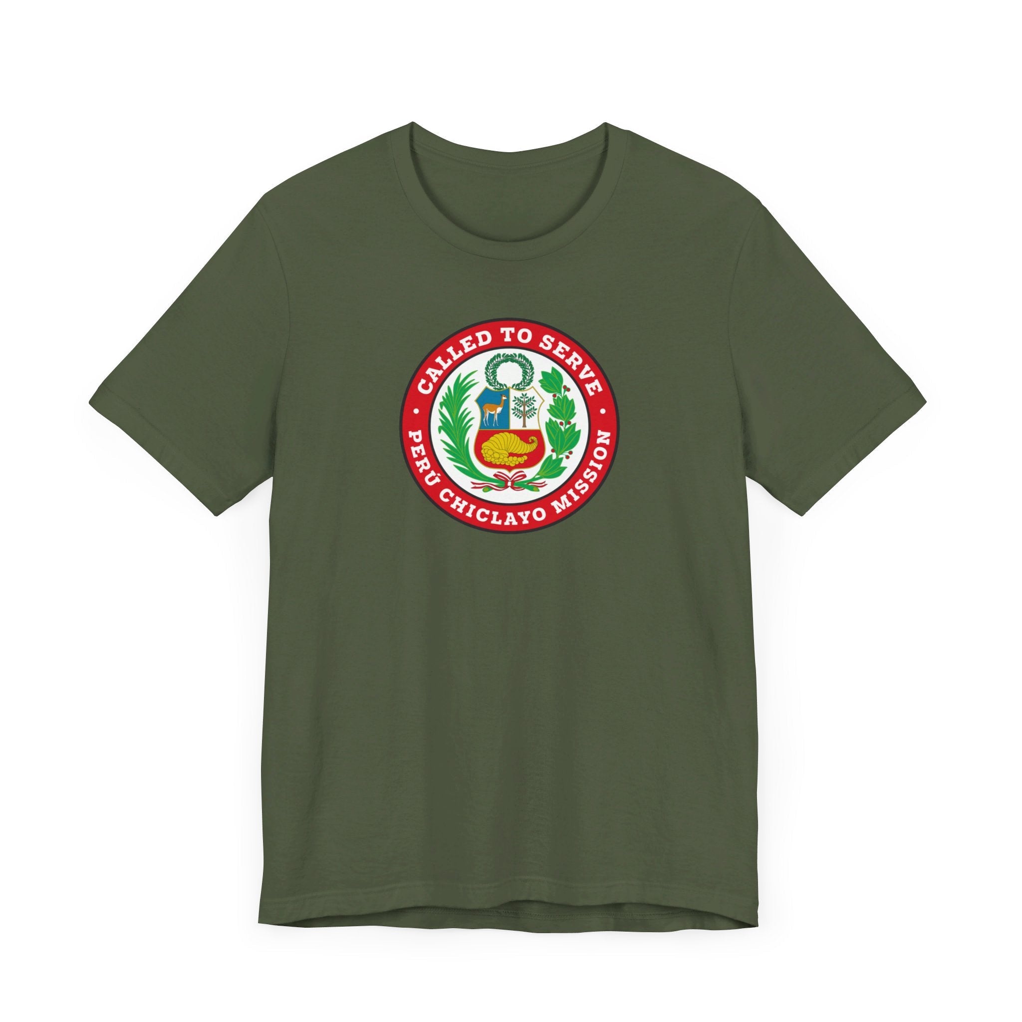Peru Chiclayo Mission Circular Flag T-shirt - Mission Wishlist - LDS Missionary Gift Store