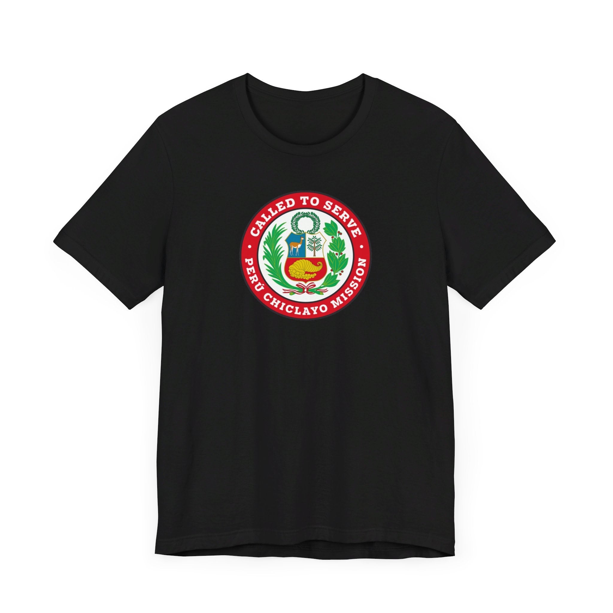 Peru Chiclayo Mission Circular Flag T-shirt - Mission Wishlist - LDS Missionary Gift Store