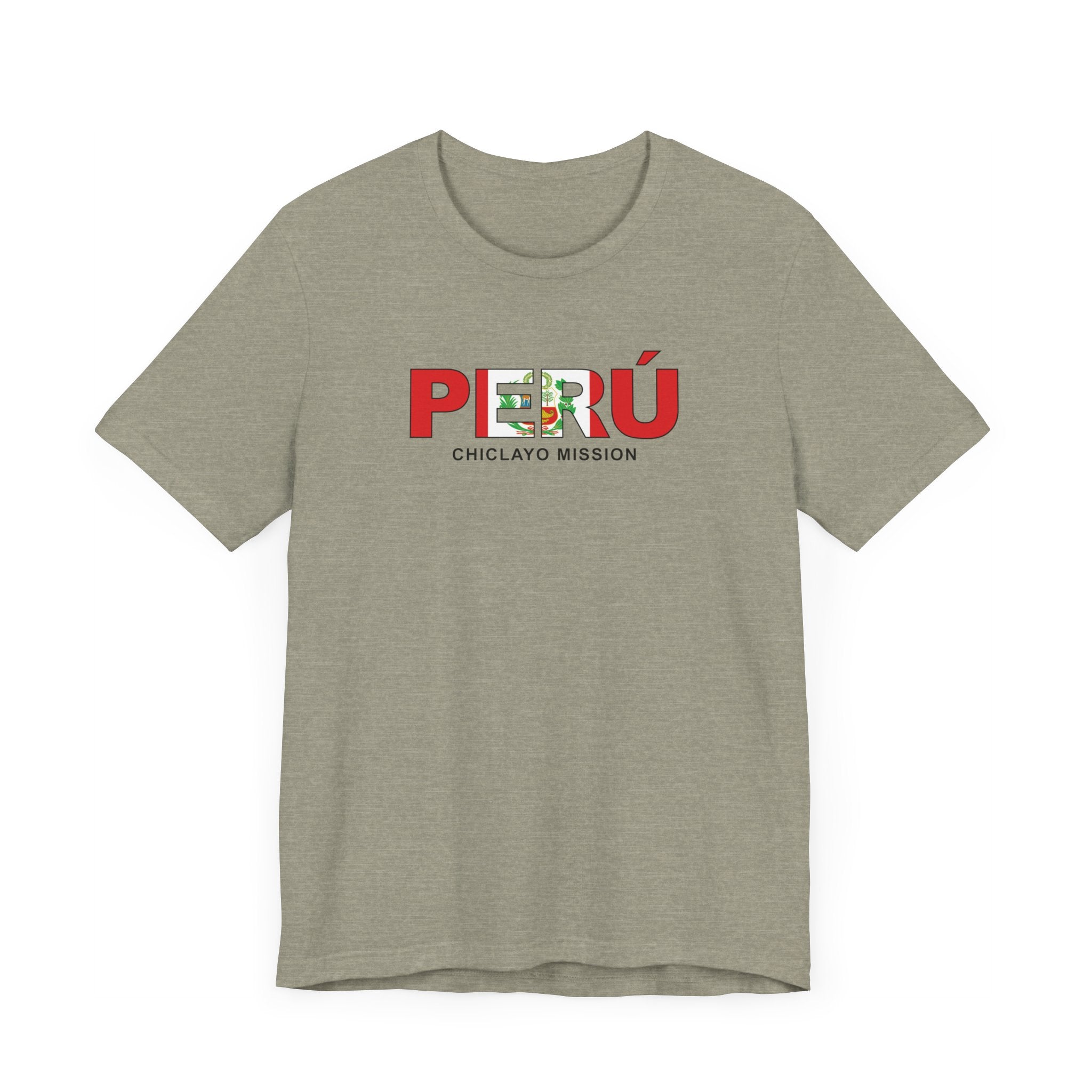 Peru Chiclayo Mission Flag Title T-shirt - Mission Wishlist - LDS Missionary Gift Store
