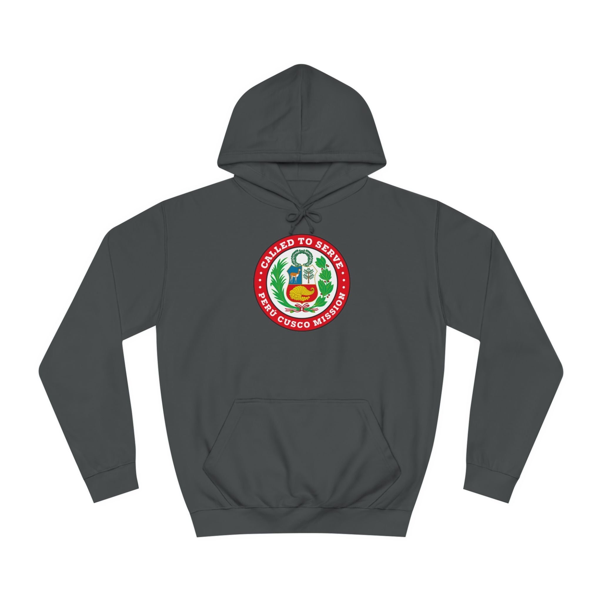 Peru Cusco Mission Flag Logo (White Border) College Hoodie - Mission Wishlist - LDS Missionary Gift Store