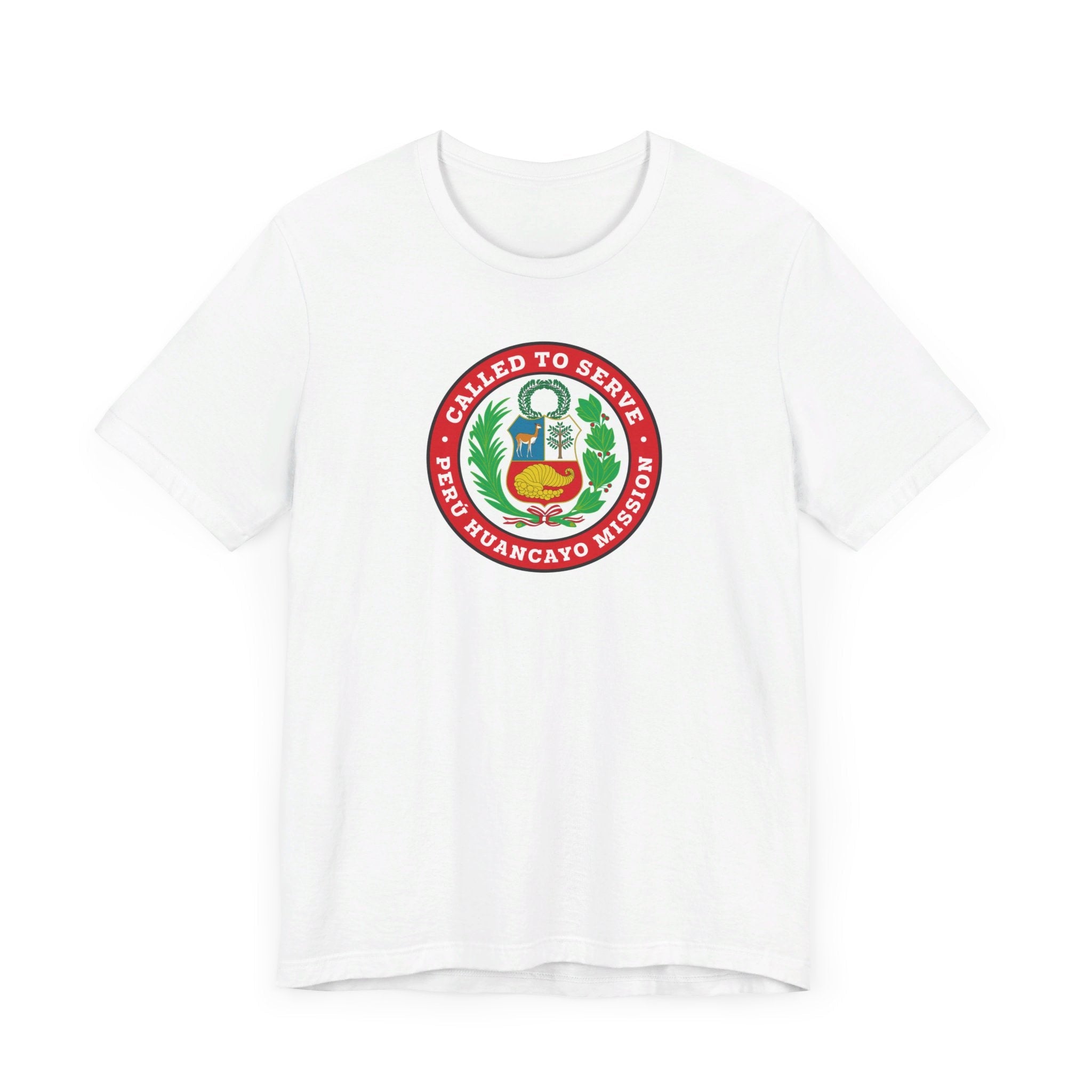 Peru Huancayo Mission Circular Flag T-shirt - Mission Wishlist - LDS Missionary Gift Store