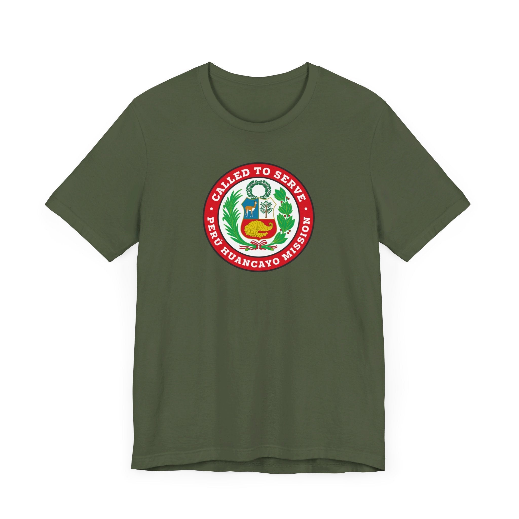 Peru Huancayo Mission Circular Flag T-shirt - Mission Wishlist - LDS Missionary Gift Store