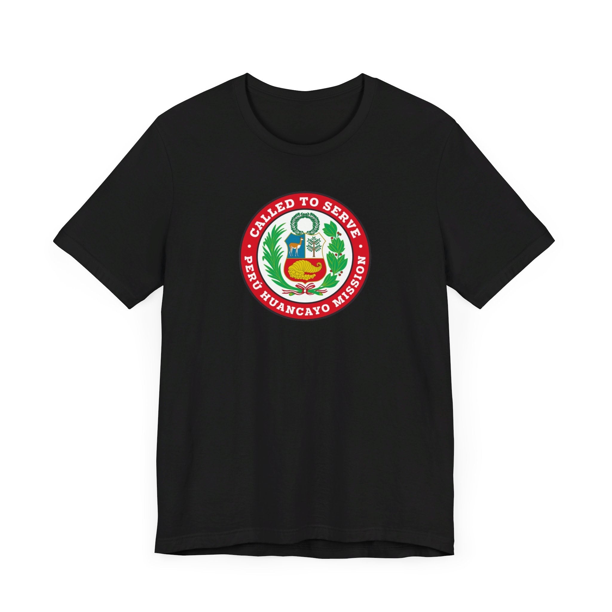 Peru Huancayo Mission Circular Flag T-shirt - Mission Wishlist - LDS Missionary Gift Store