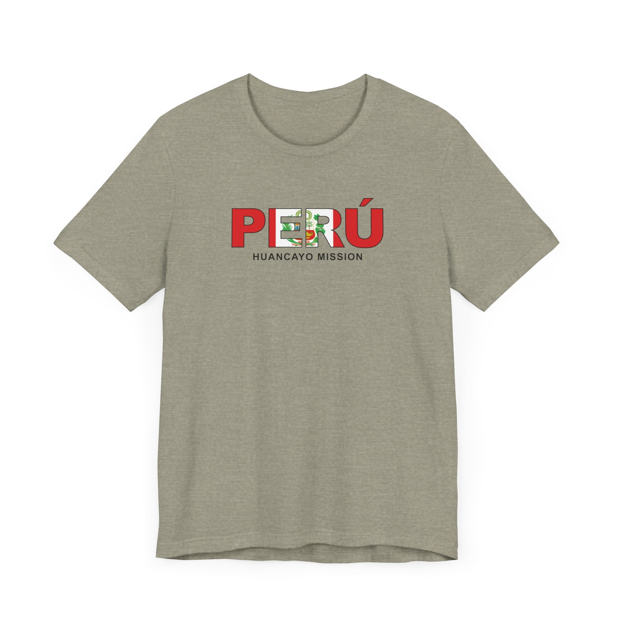 Peru Huancayo Mission Flag Title T-shirt - Latter-Day Saint LDS Missionary Gift - Book of Mormon