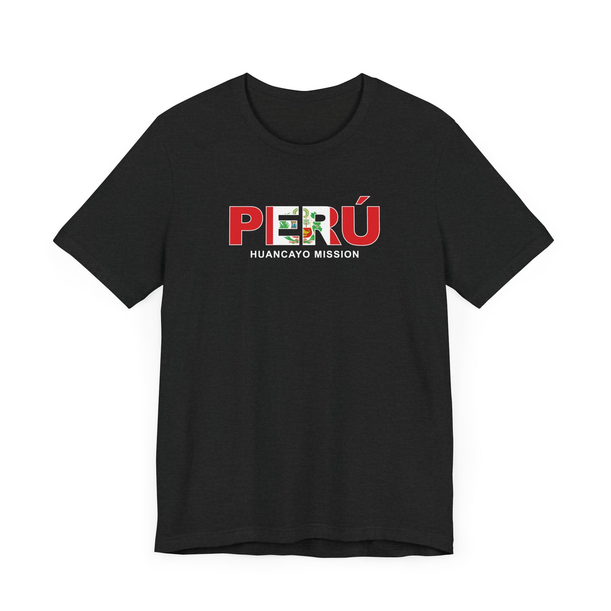 Peru Huancayo Mission Flag Title T-shirt - Latter-Day Saint LDS Missionary Gift - Book of Mormon