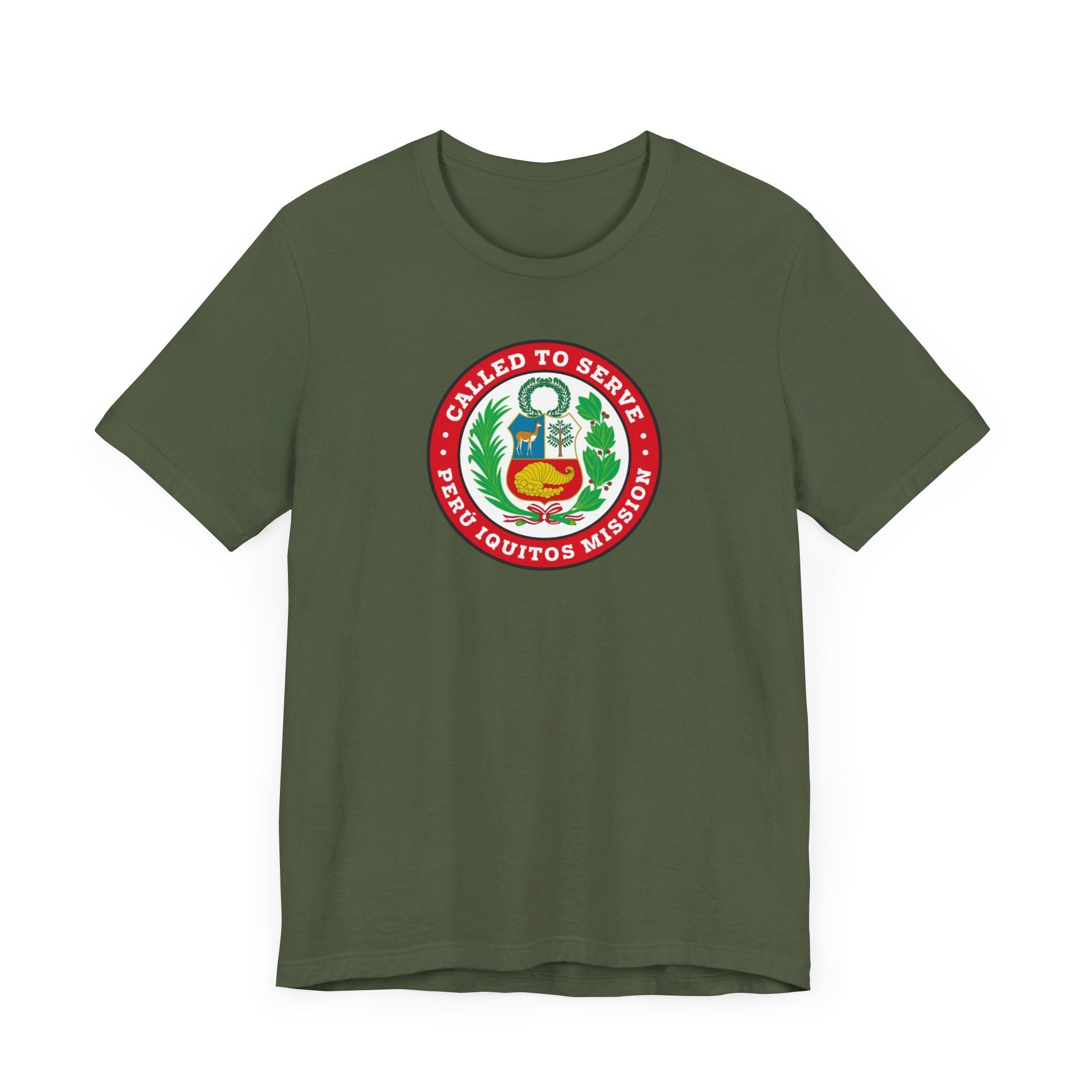 Peru Iquitos Mission Circular Flag T-shirt - Mission Wishlist - LDS Missionary Gift Store