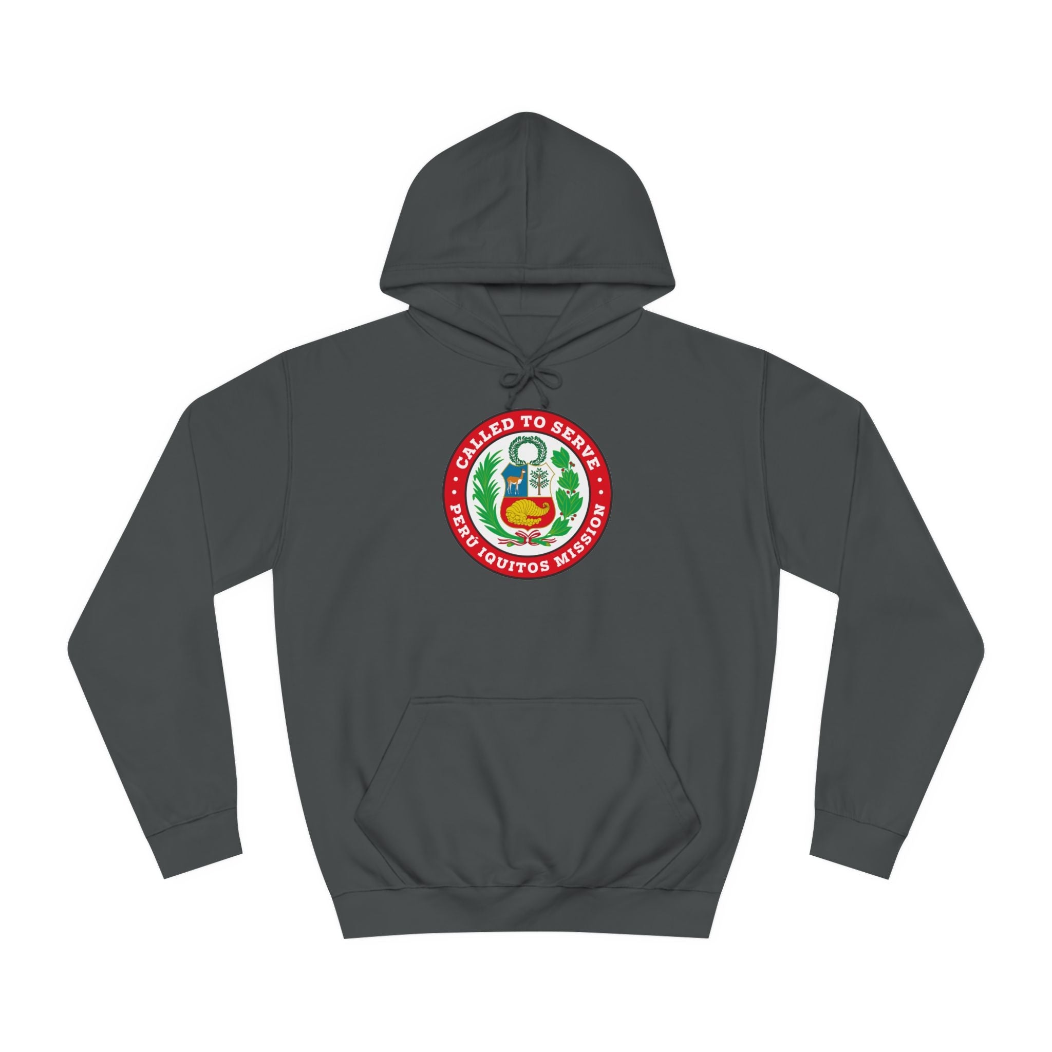 Peru Iquitos Mission Flag Logo (White Border) College Hoodie - Mission Wishlist - LDS Missionary Gift Store