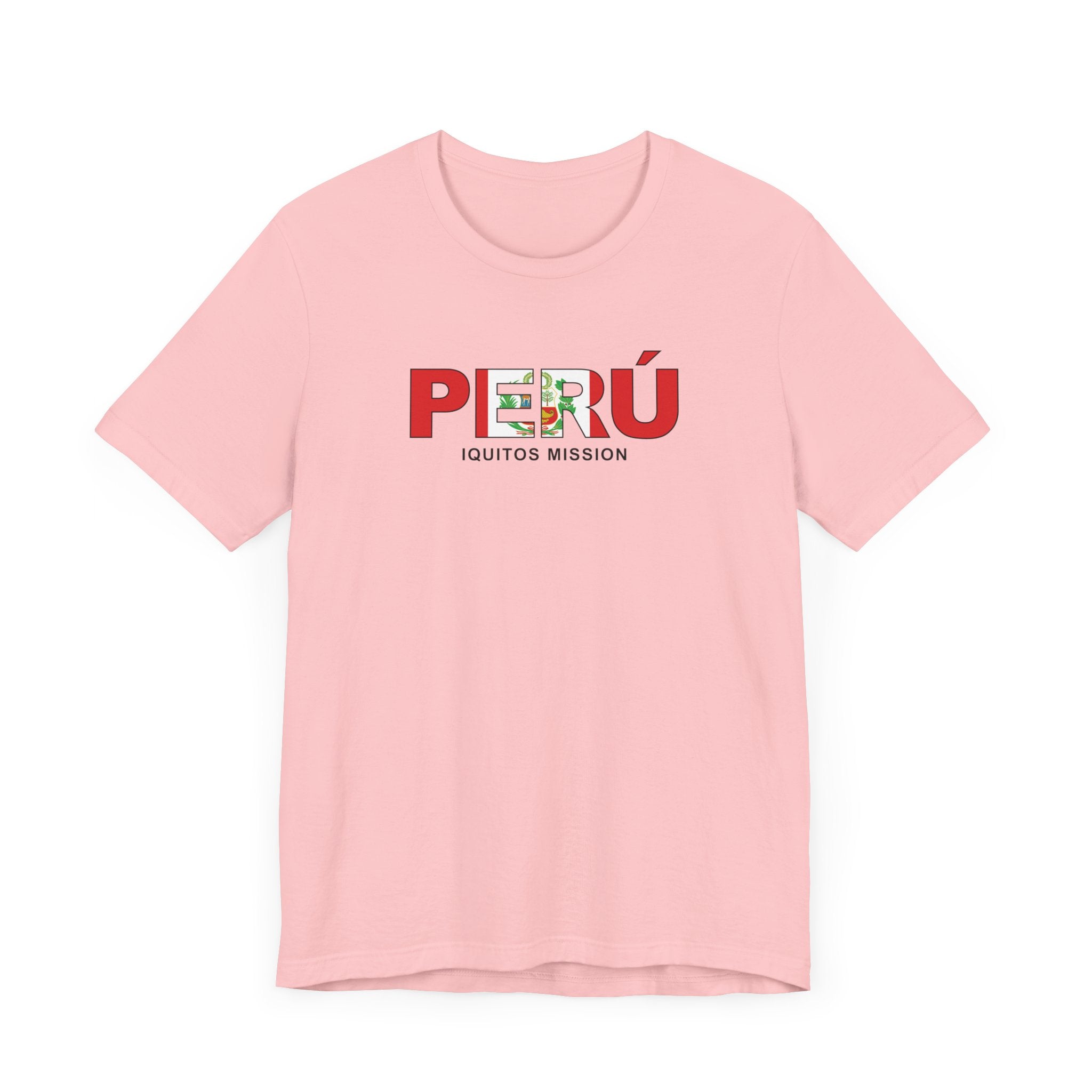 Peru Iquitos Mission Flag Title T-shirt - Mission Wishlist - LDS Missionary Gift Store