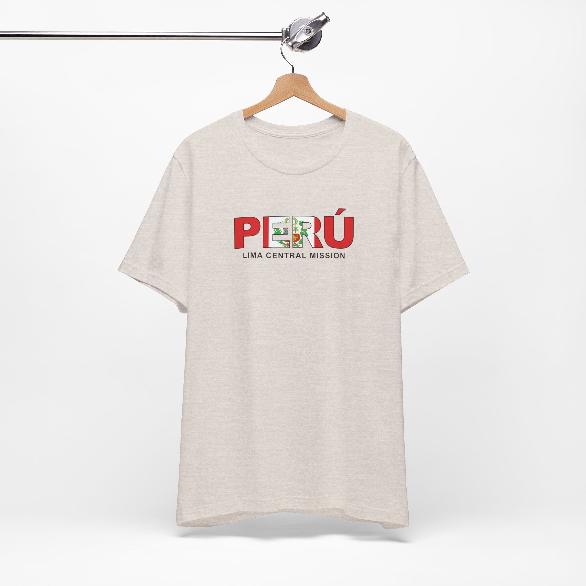 Peru Lima Central Mission Flag Title T-shirt - Mission Wishlist - LDS Missionary Gift Store
