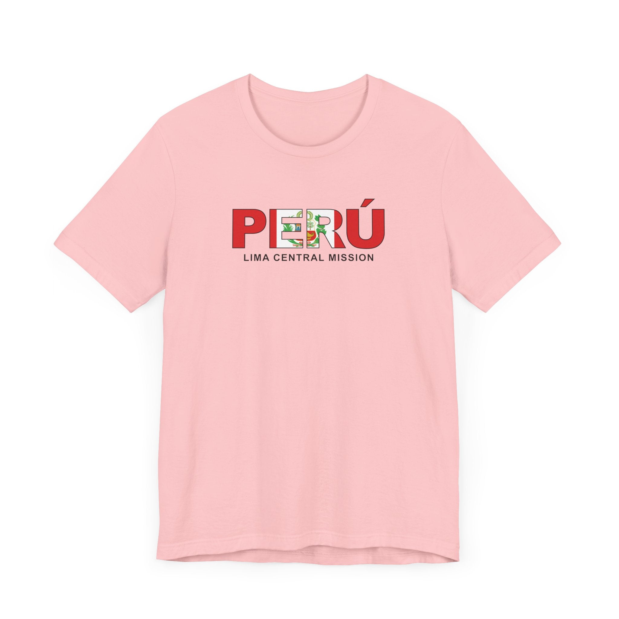 Peru Lima Central Mission Flag Title T-shirt - Mission Wishlist - LDS Missionary Gift Store