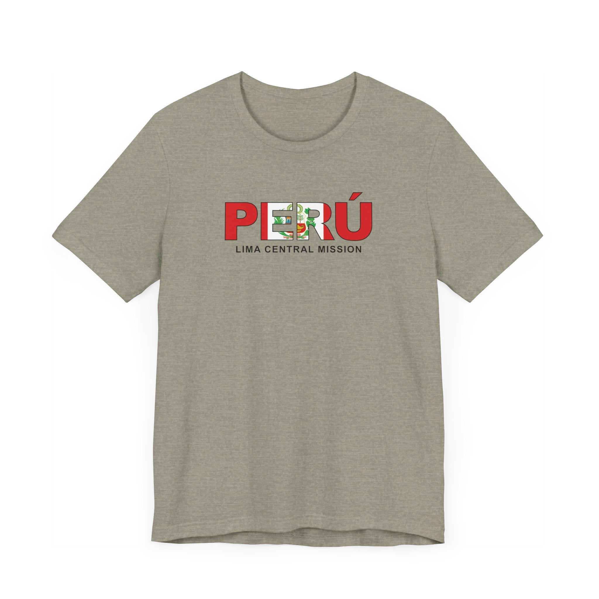 Peru Lima Central Mission Flag Title T-shirt - Mission Wishlist - LDS Missionary Gift Store