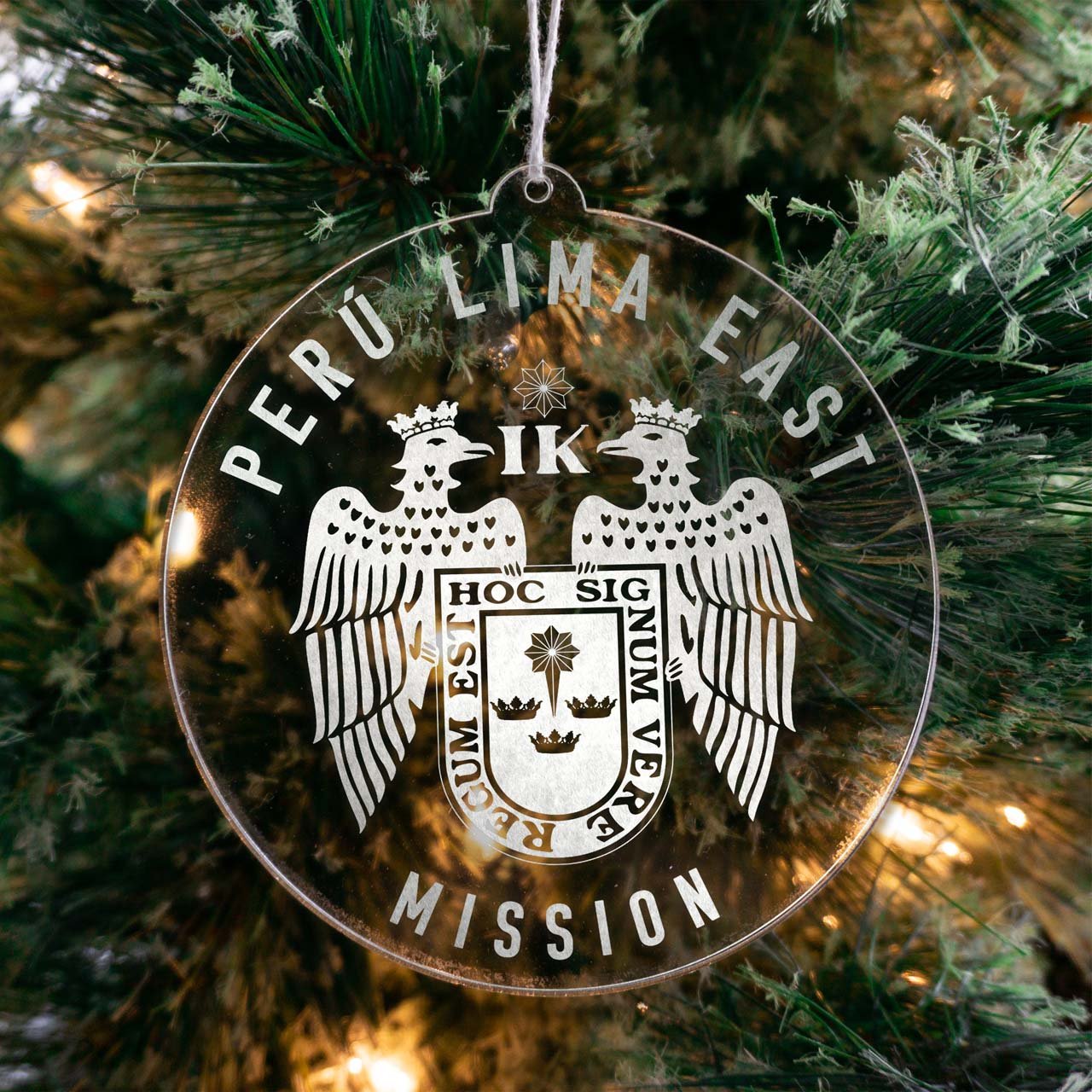 Peru Lima East Mission Christmas Ornament - Latter-Day Saint LDS Missionary Gift - Book of Mormon