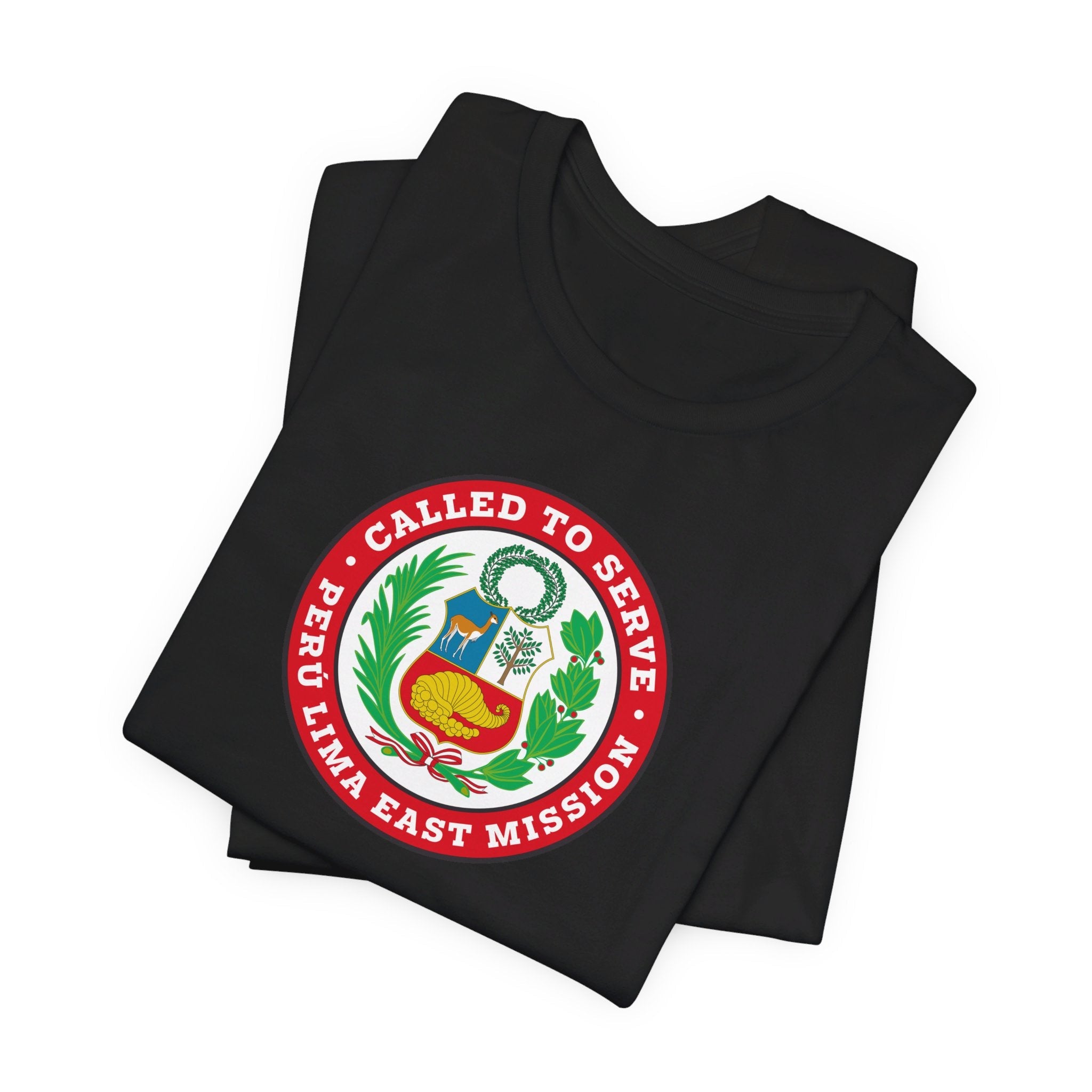 Peru Lima East Mission Circular Flag T-shirt - Mission Wishlist - LDS Missionary Gift Store