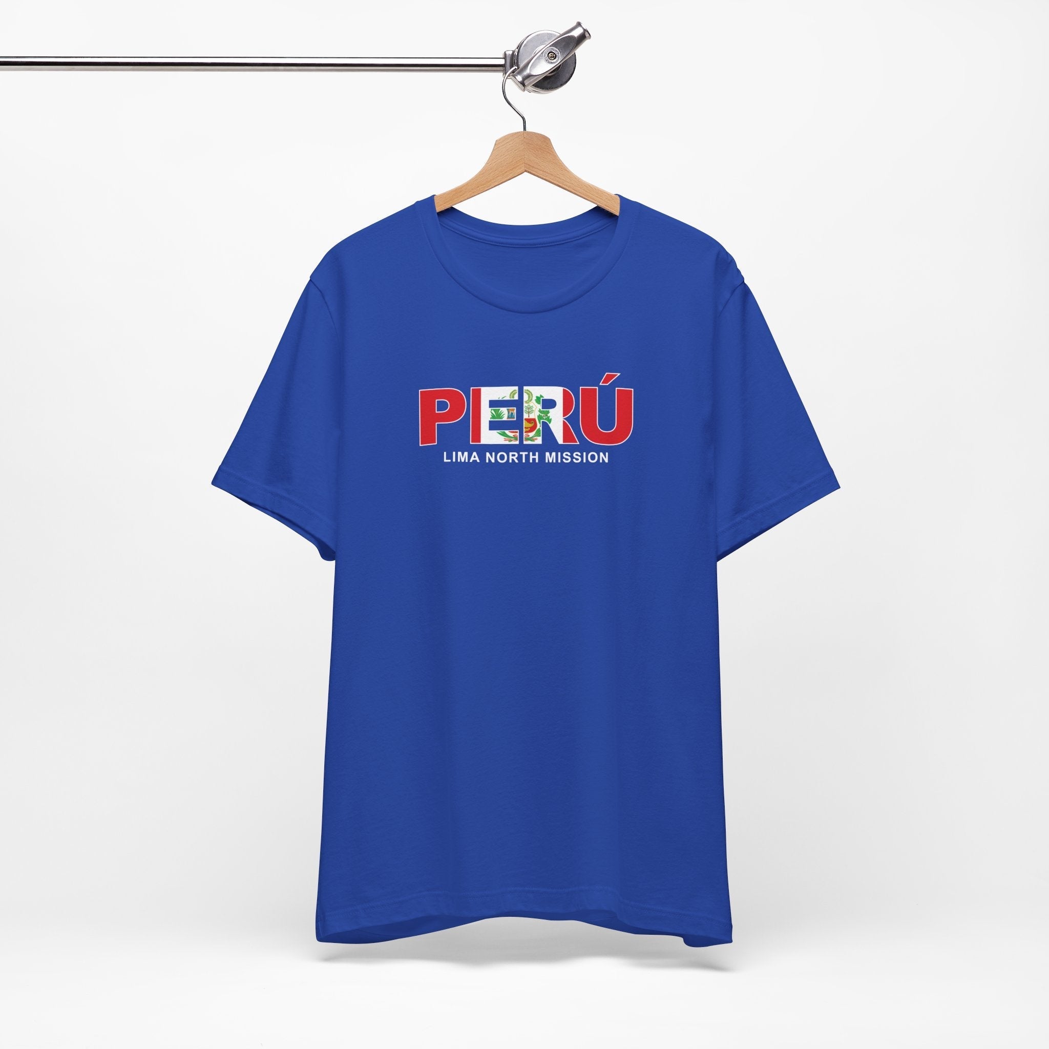 Peru Lima North Mission Flag Title T-shirt - Mission Wishlist - LDS Missionary Gift Store
