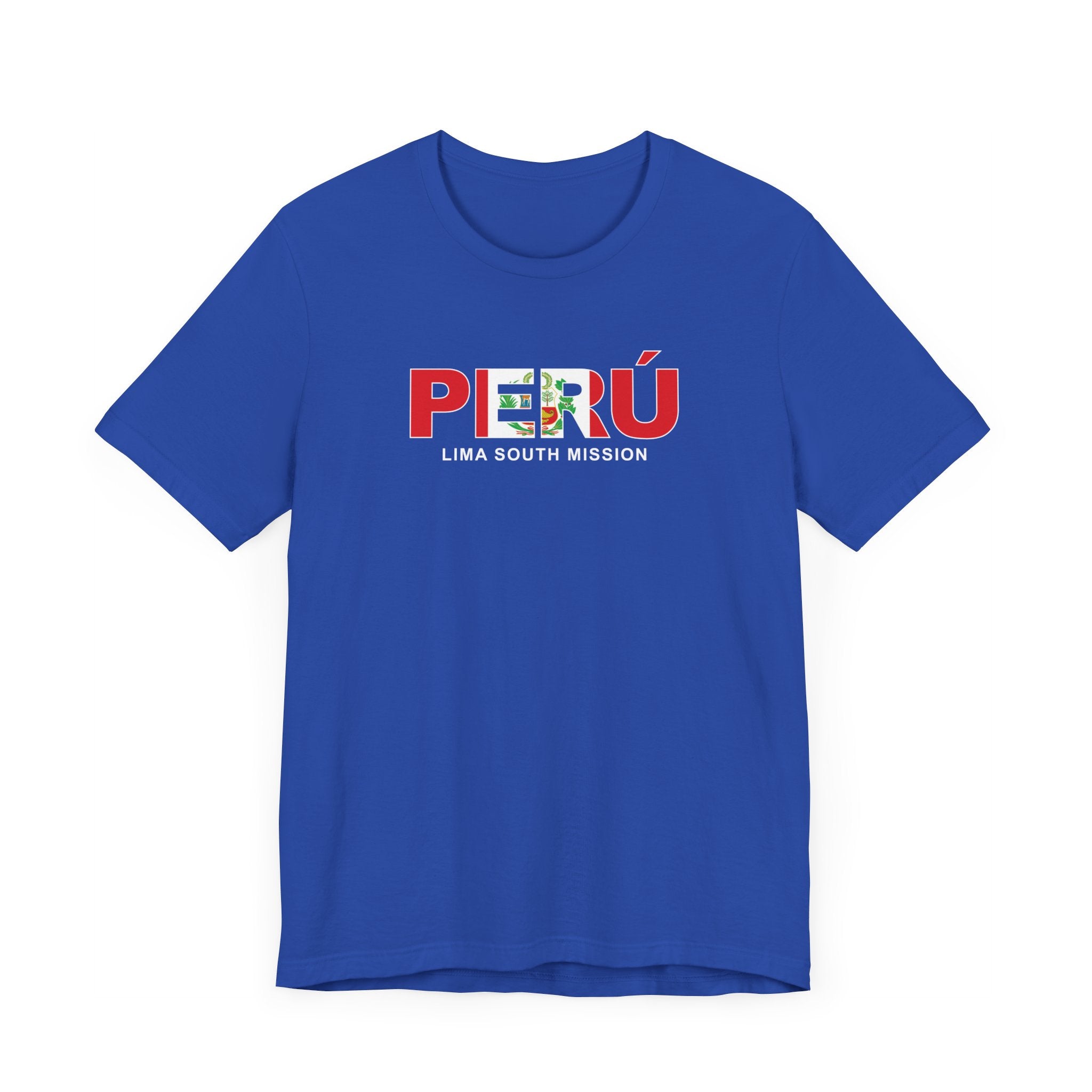 Peru Lima South Mission Flag Title T-shirt - Mission Wishlist - LDS Missionary Gift Store