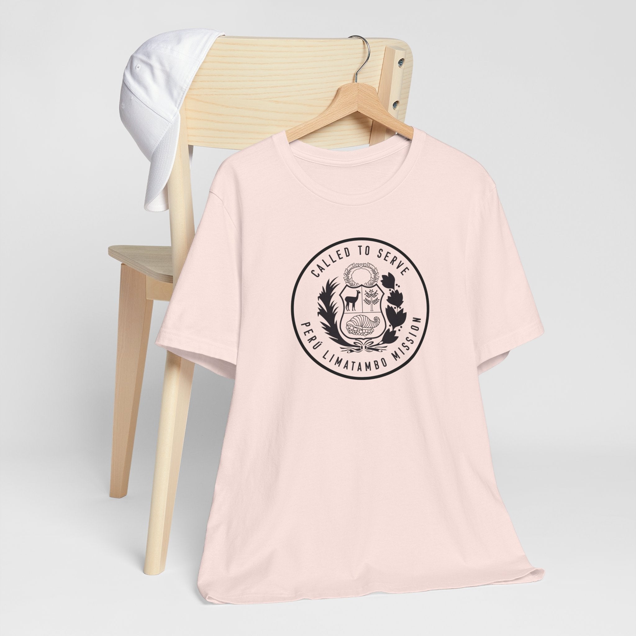 Peru Limatambo Mission Circular Monochrome Logo T-Shirt - Mission Wishlist - LDS Missionary Gift Store