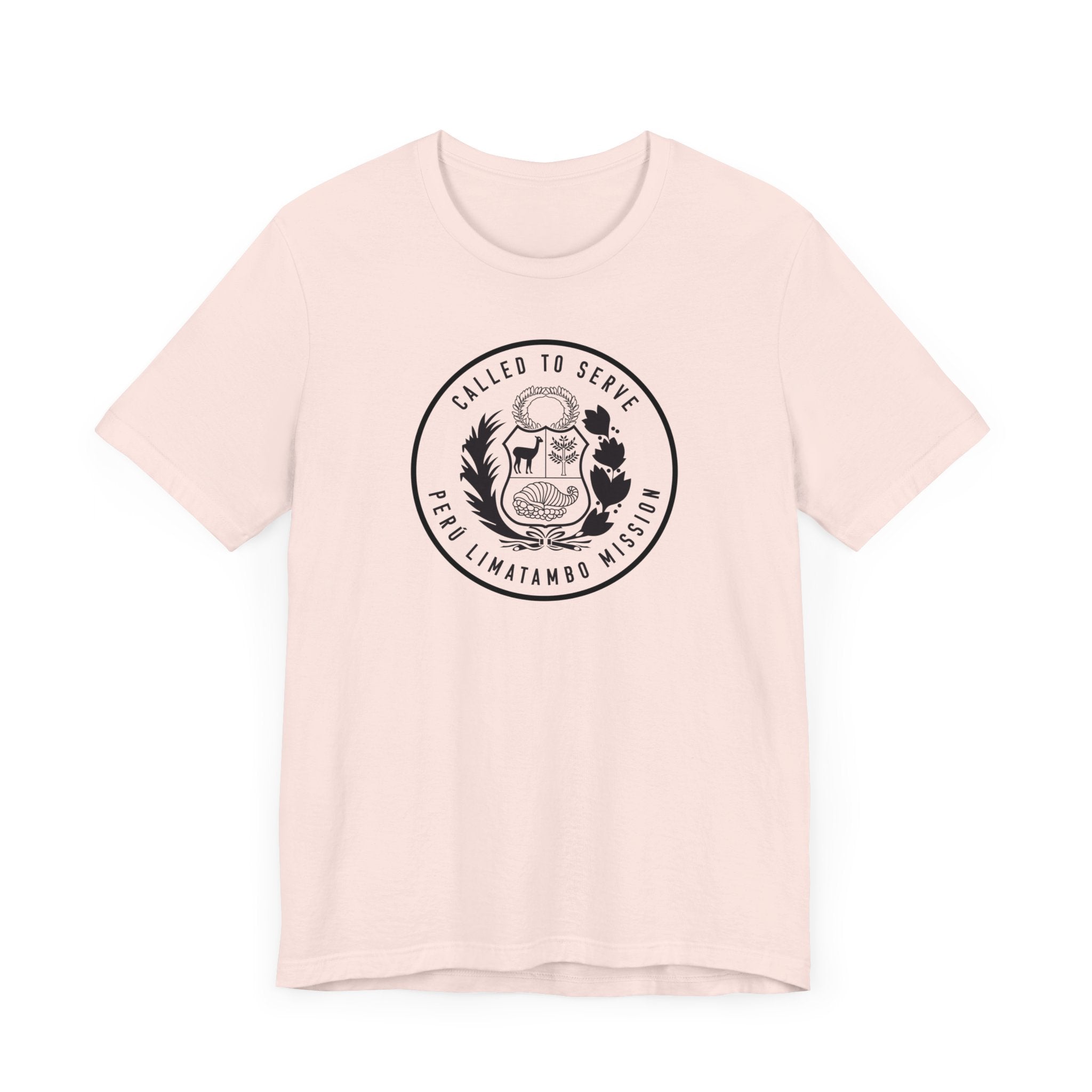 Peru Limatambo Mission Circular Monochrome Logo T-Shirt - Mission Wishlist - LDS Missionary Gift Store