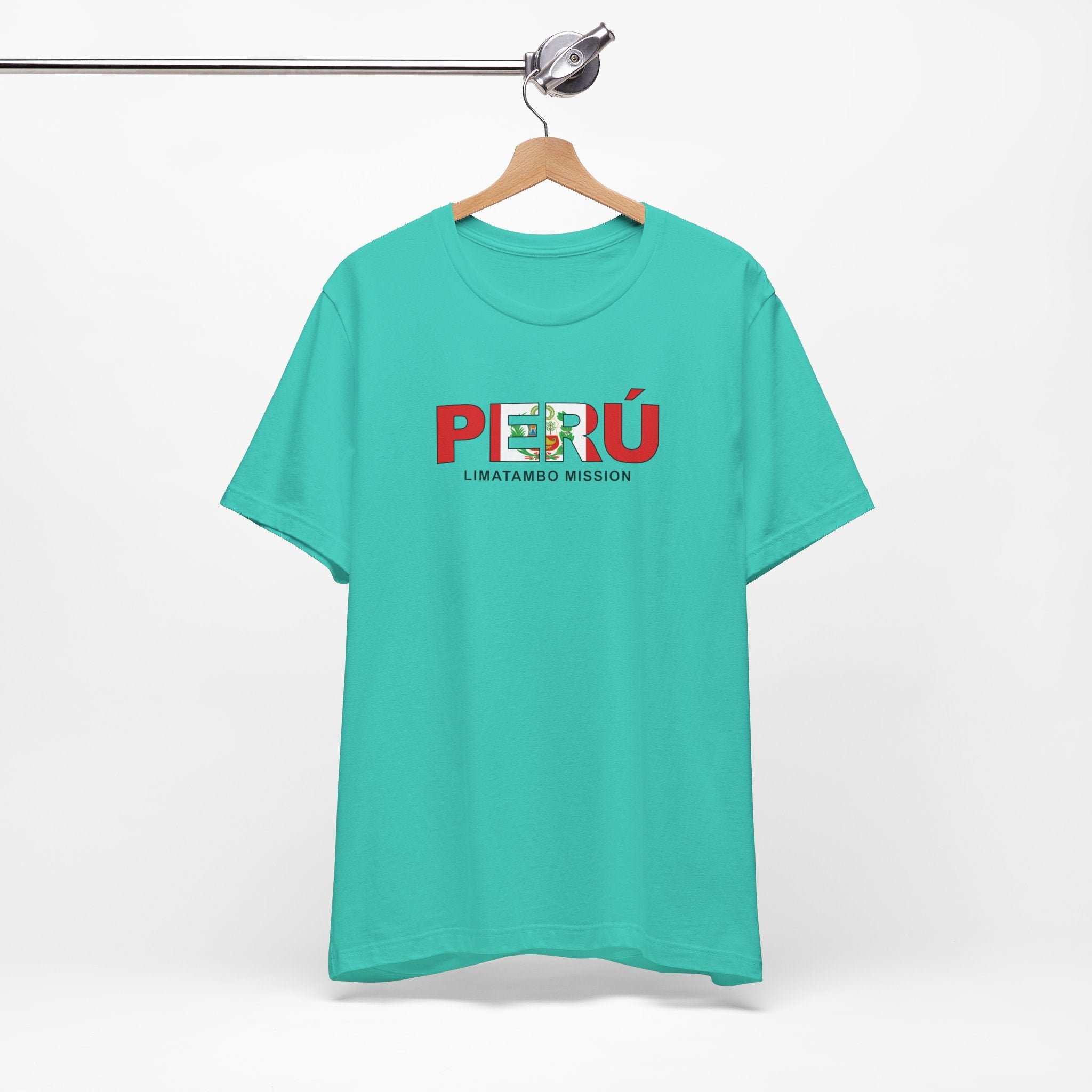 Peru Limatambo Mission Flag Title T-shirt - Mission Wishlist - LDS Missionary Gift Store
