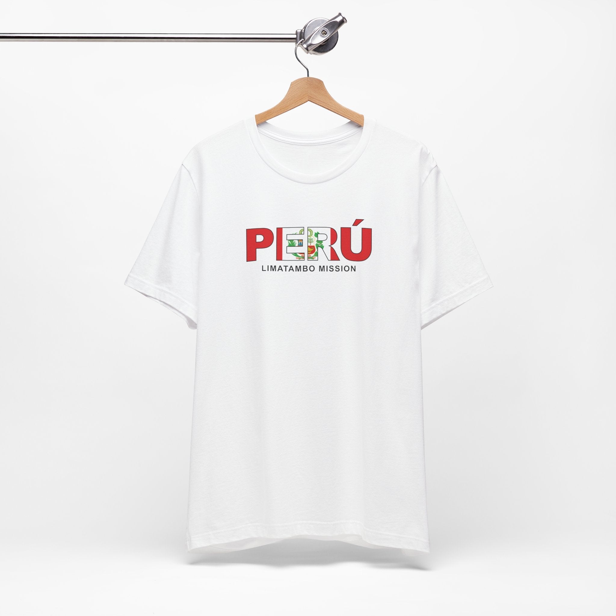 Peru Limatambo Mission Flag Title T-shirt - Mission Wishlist - LDS Missionary Gift Store