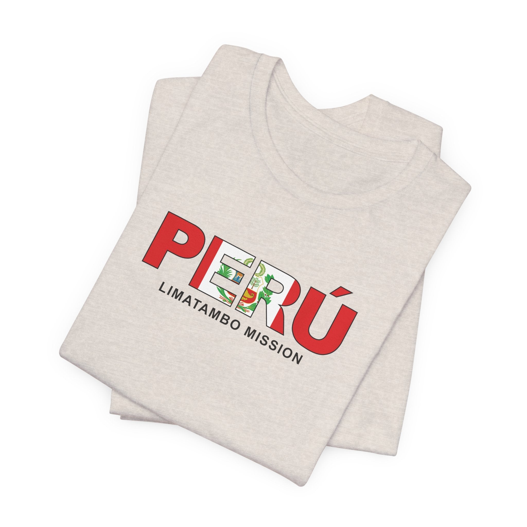 Peru Limatambo Mission Flag Title T-shirt - Mission Wishlist - LDS Missionary Gift Store