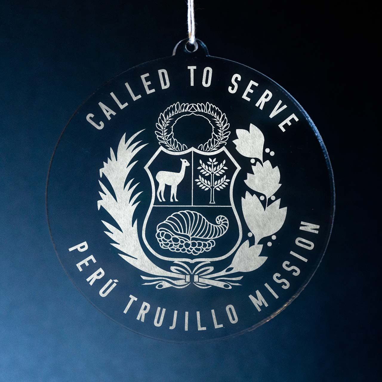 Peru Trujillo Mission Christmas Ornament - Latter-Day Saint LDS Missionary Gift - Book of Mormon