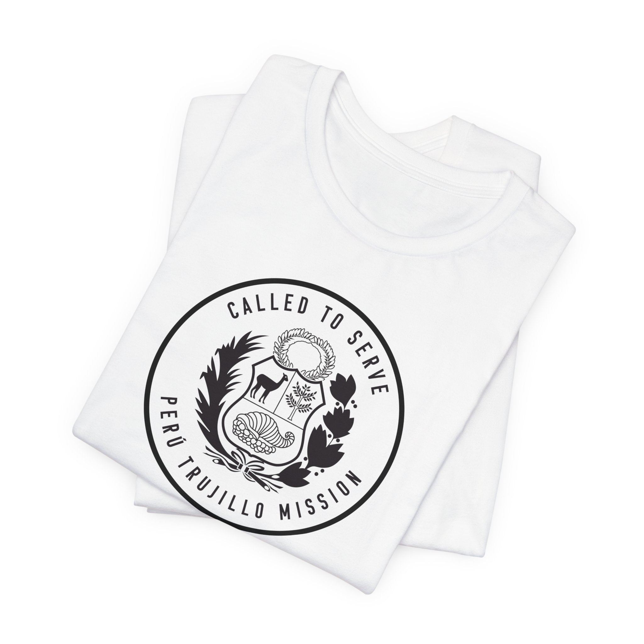 Peru Trujillo Mission Circular Monochrome Logo T-Shirt - Mission Wishlist - LDS Missionary Gift Store