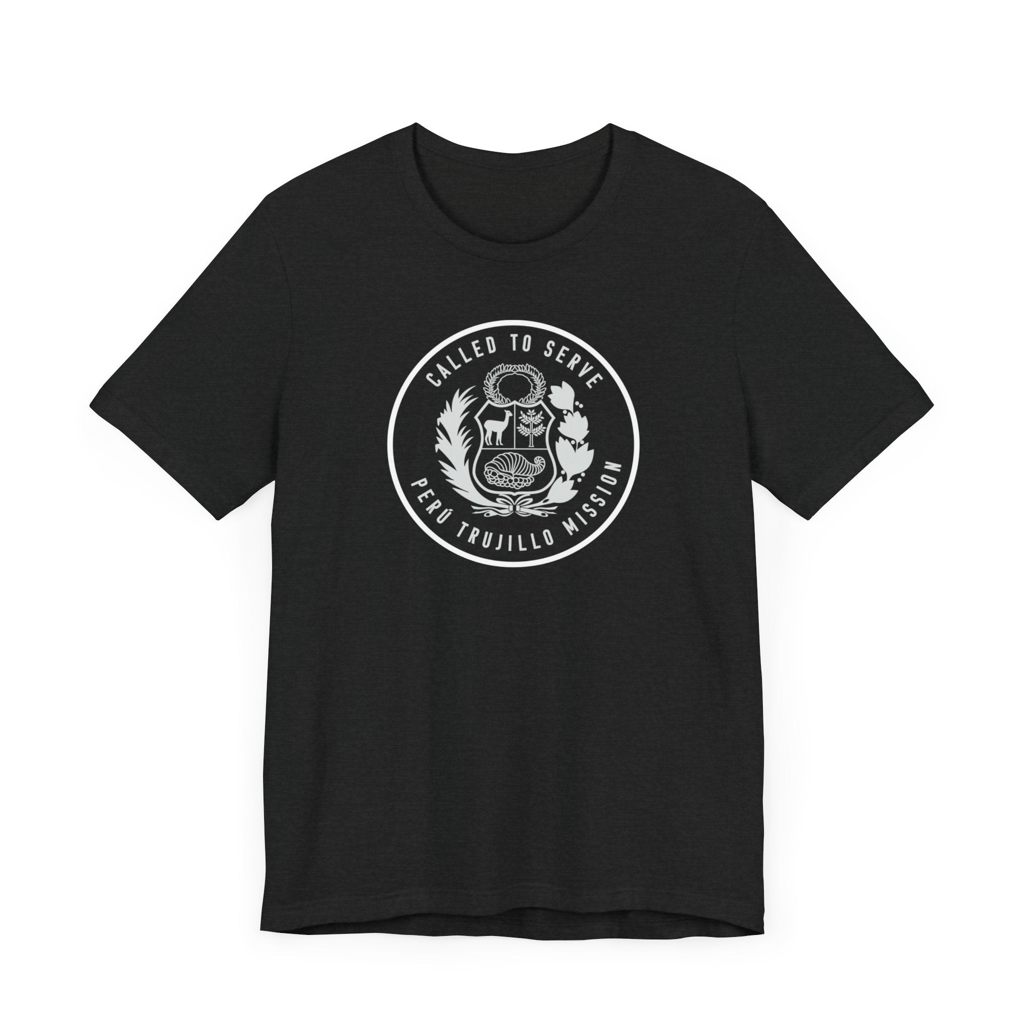 Peru Trujillo Mission Circular Monochrome Logo T-Shirt - Mission Wishlist - LDS Missionary Gift Store