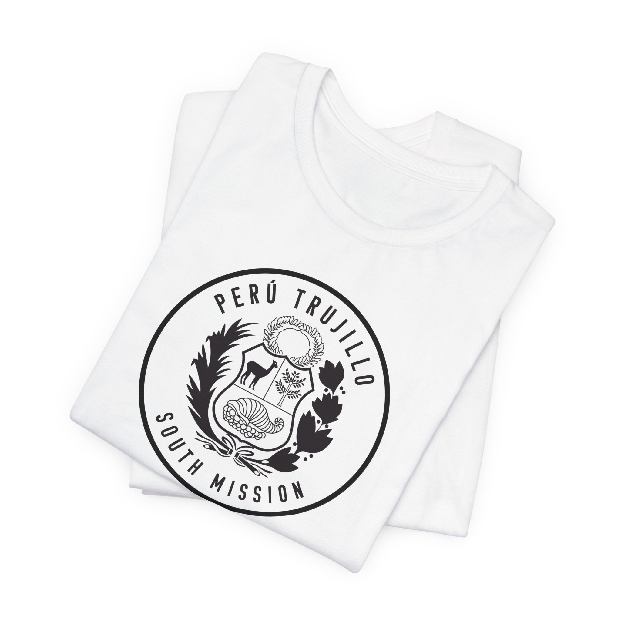 Peru Trujillo South Mission Circular Monochrome Logo T-Shirt - Mission Wishlist - LDS Missionary Gift Store