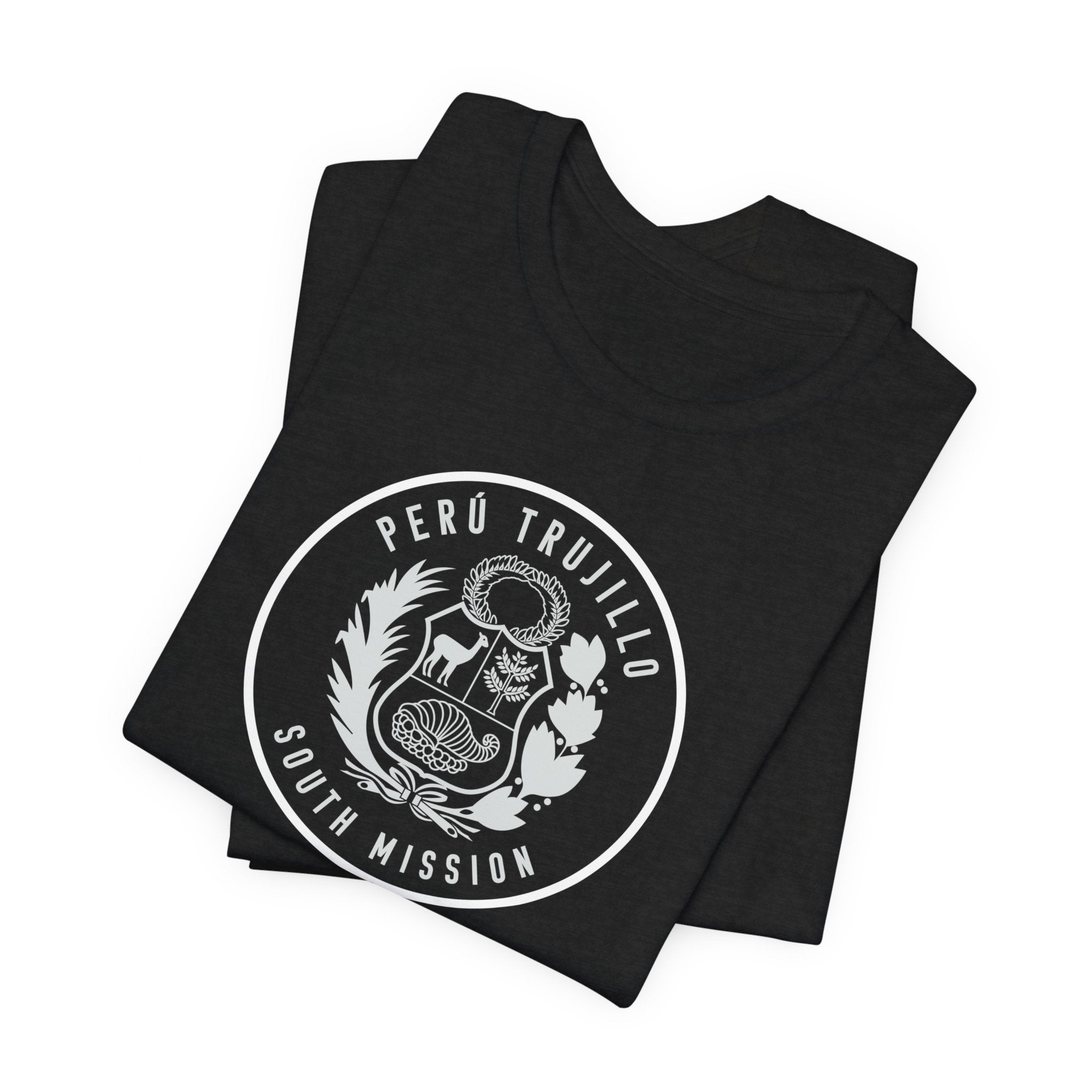 Peru Trujillo South Mission Circular Monochrome Logo T-Shirt - Mission Wishlist - LDS Missionary Gift Store