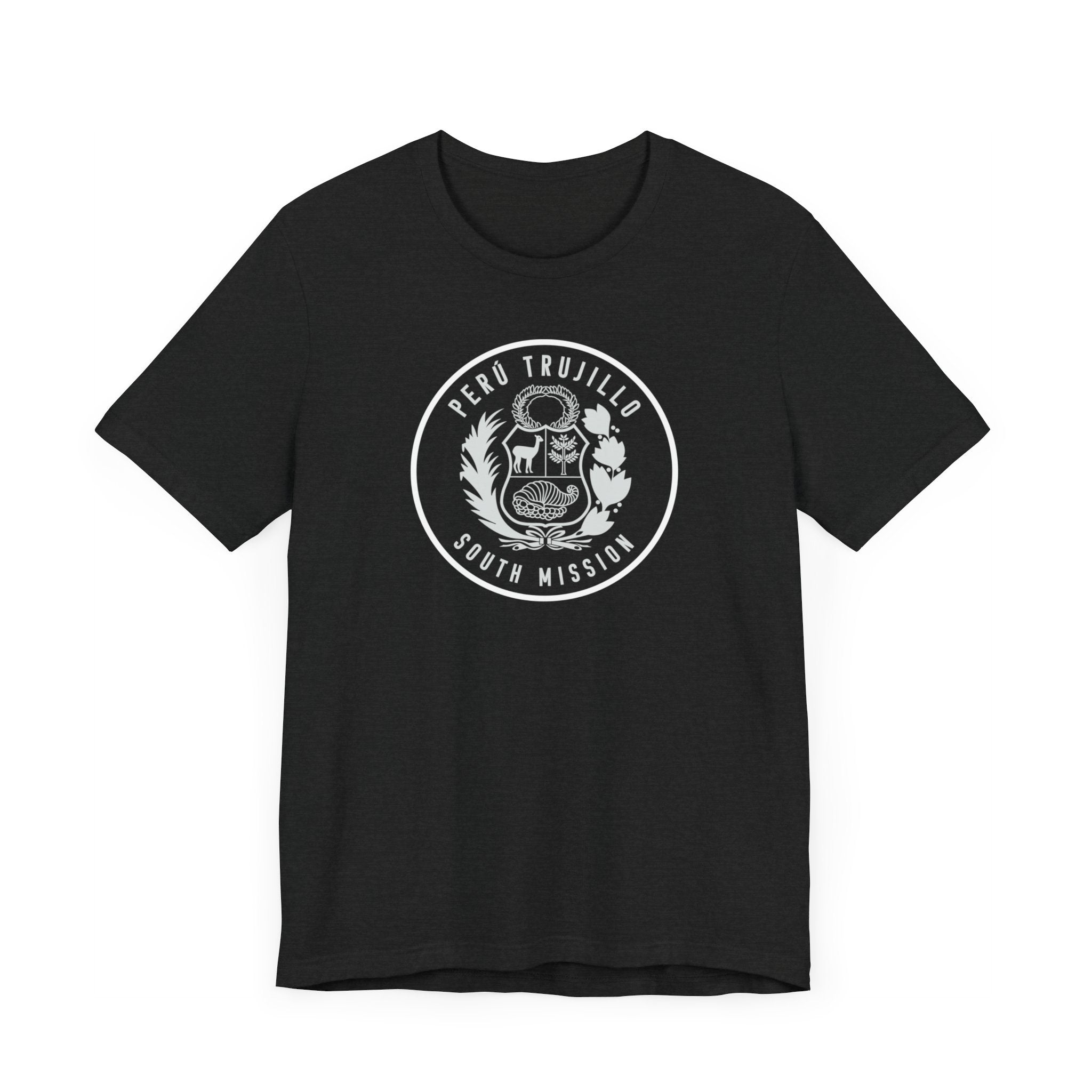 Peru Trujillo South Mission Circular Monochrome Logo T-Shirt - Mission Wishlist - LDS Missionary Gift Store