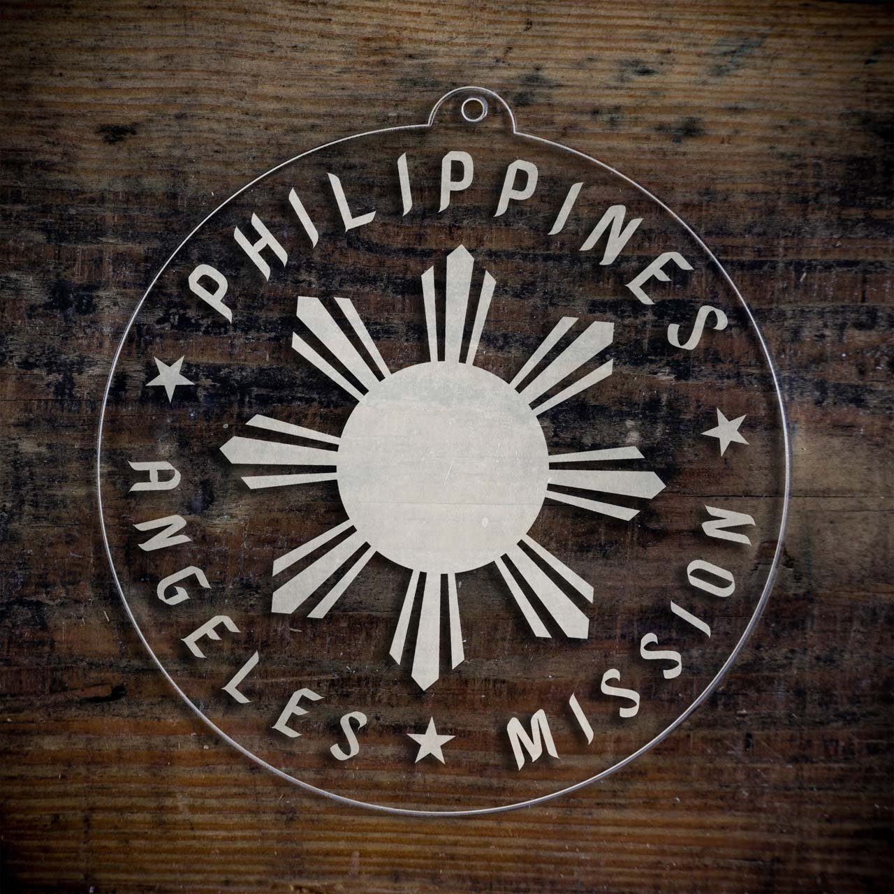 Philippines Angeles Mission Christmas Ornament - Latter-Day Saint LDS Missionary Gift - Book of Mormon