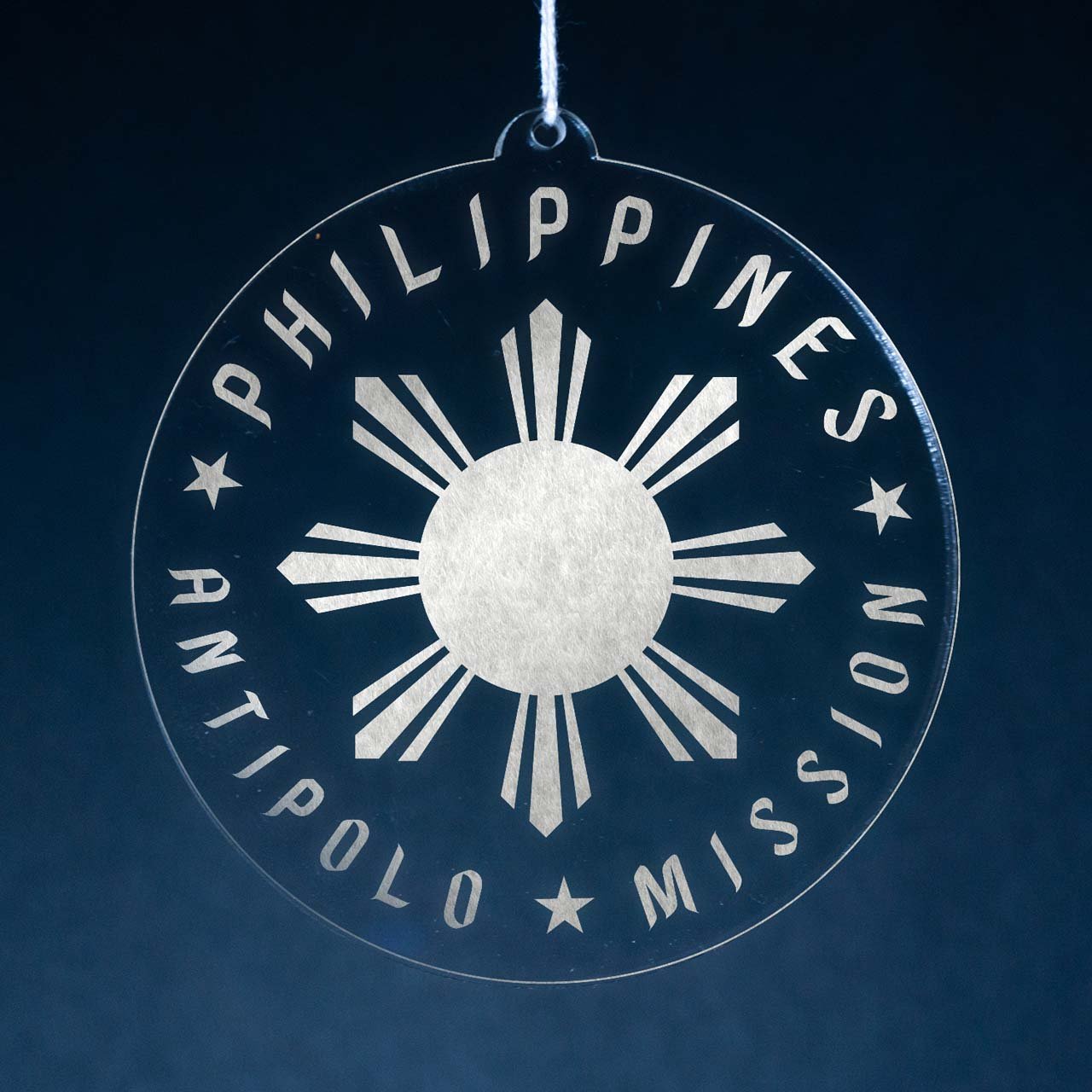 Philippines Antipolo Mission Christmas Ornament - Latter-Day Saint LDS Missionary Gift - Book of Mormon