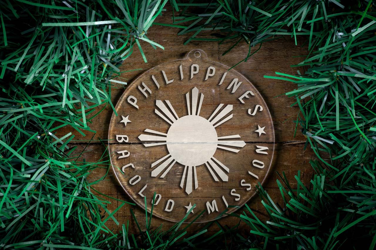 Philippines Bacolod Mission Christmas Ornament - Latter-Day Saint LDS Missionary Gift - Book of Mormon