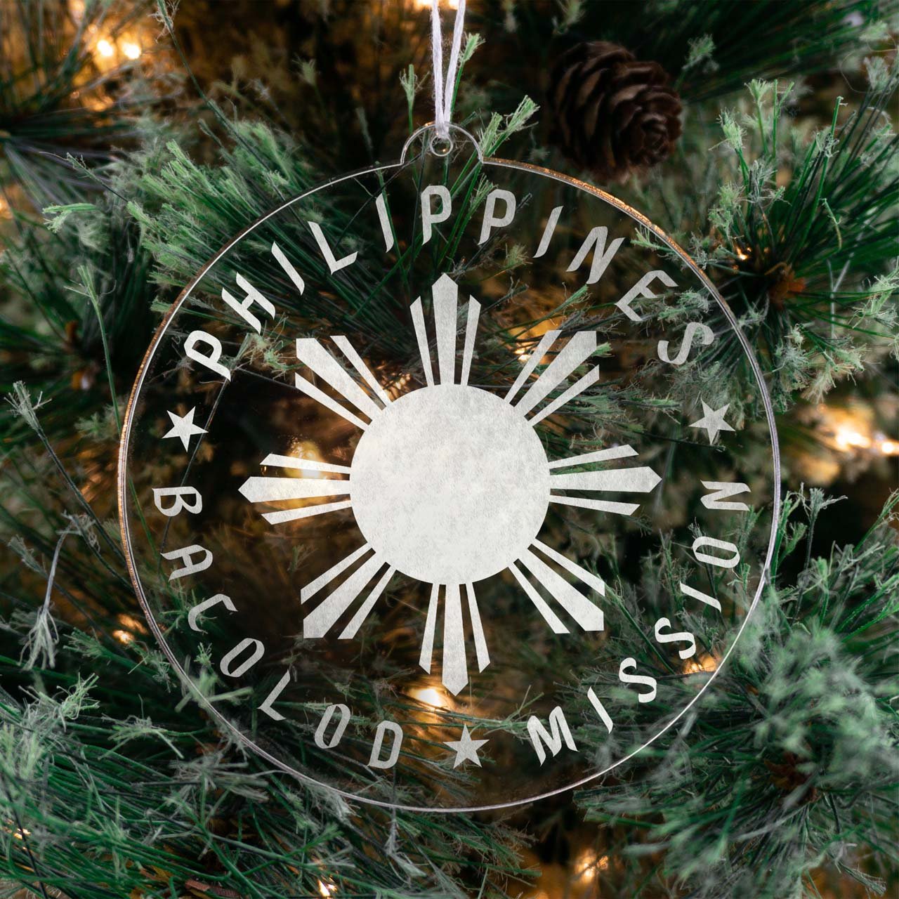 Philippines Bacolod Mission Christmas Ornament - Latter-Day Saint LDS Missionary Gift - Book of Mormon