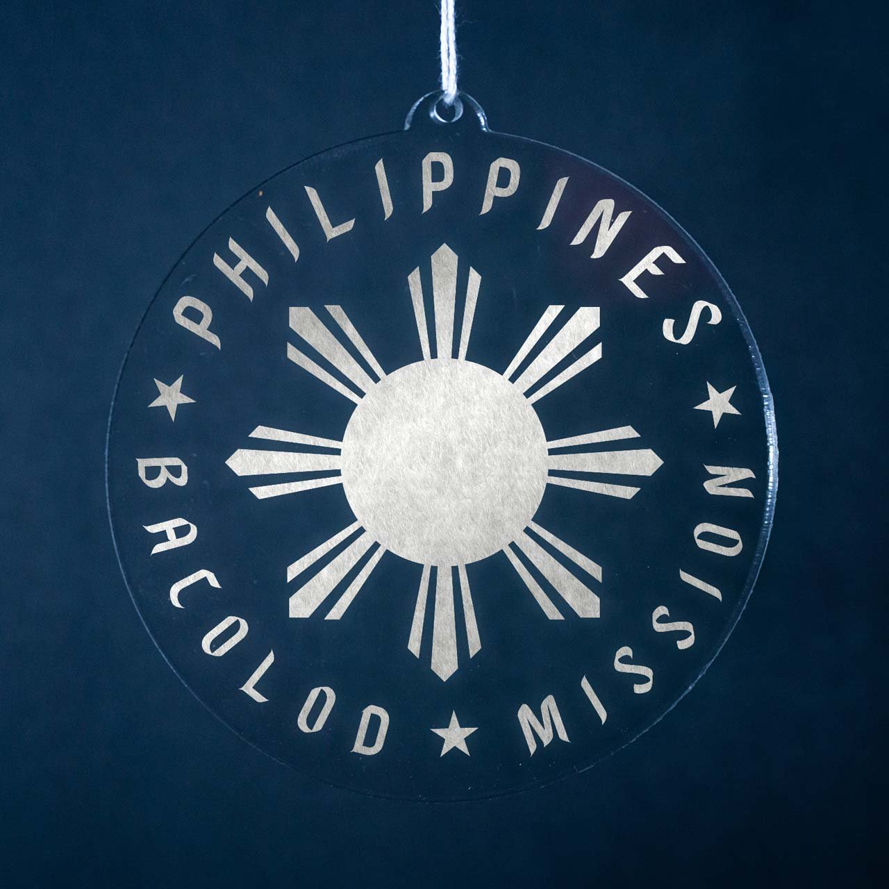 Philippines Bacolod Mission Christmas Ornament - Latter-Day Saint LDS Missionary Gift - Book of Mormon