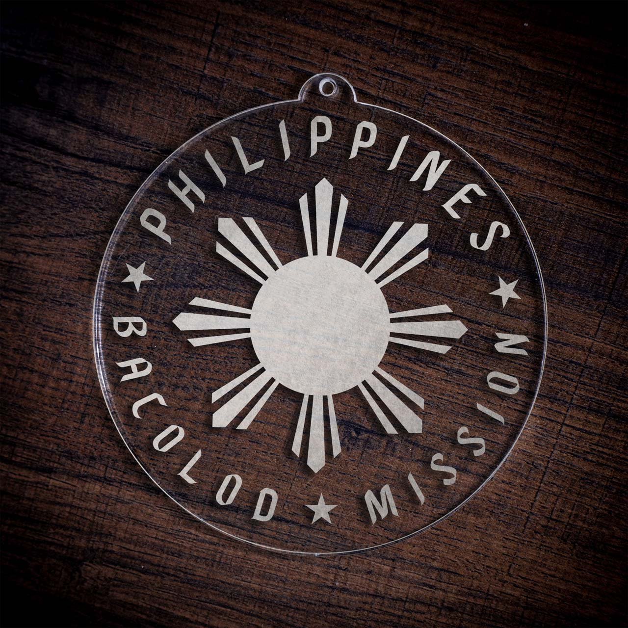 Philippines Bacolod Mission Christmas Ornament - Latter-Day Saint LDS Missionary Gift - Book of Mormon