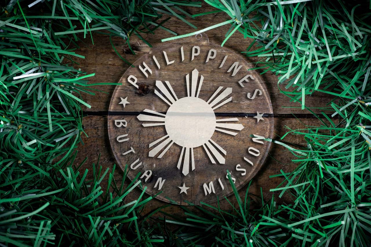 Philippines Butuan Mission Christmas Ornament - Latter-Day Saint LDS Missionary Gift - Book of Mormon