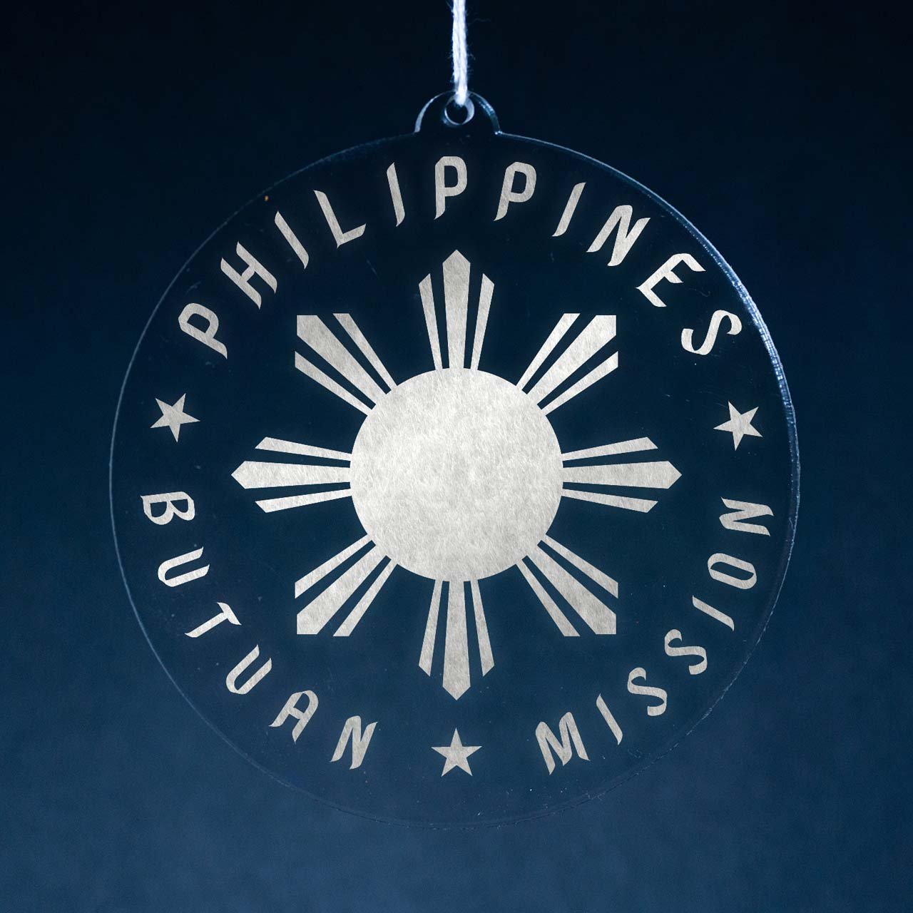 Philippines Butuan Mission Christmas Ornament - Latter-Day Saint LDS Missionary Gift - Book of Mormon