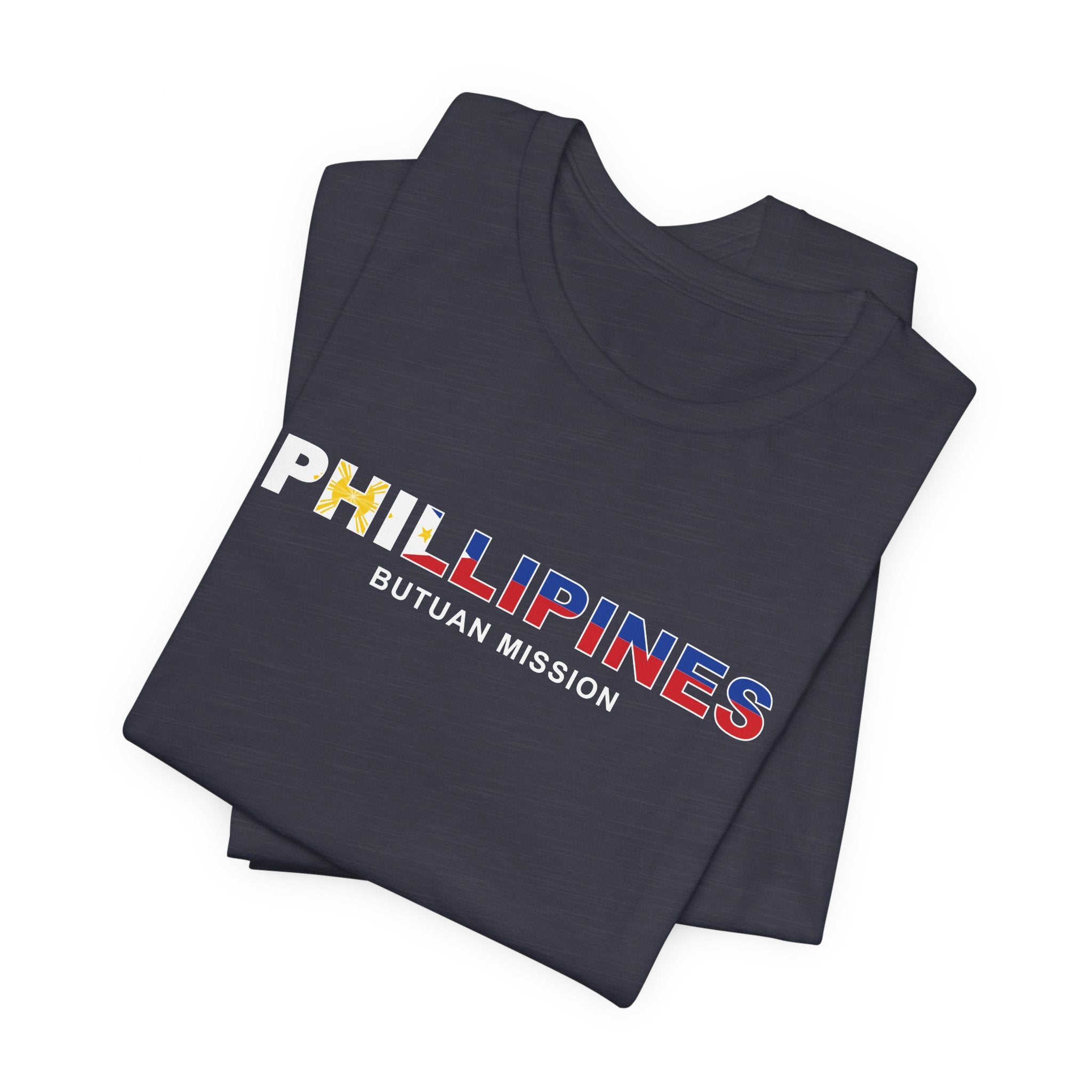 Philippines Butuan Mission Flag Title T-shirt - Latter-Day Saint LDS Missionary Gift - Book of Mormon