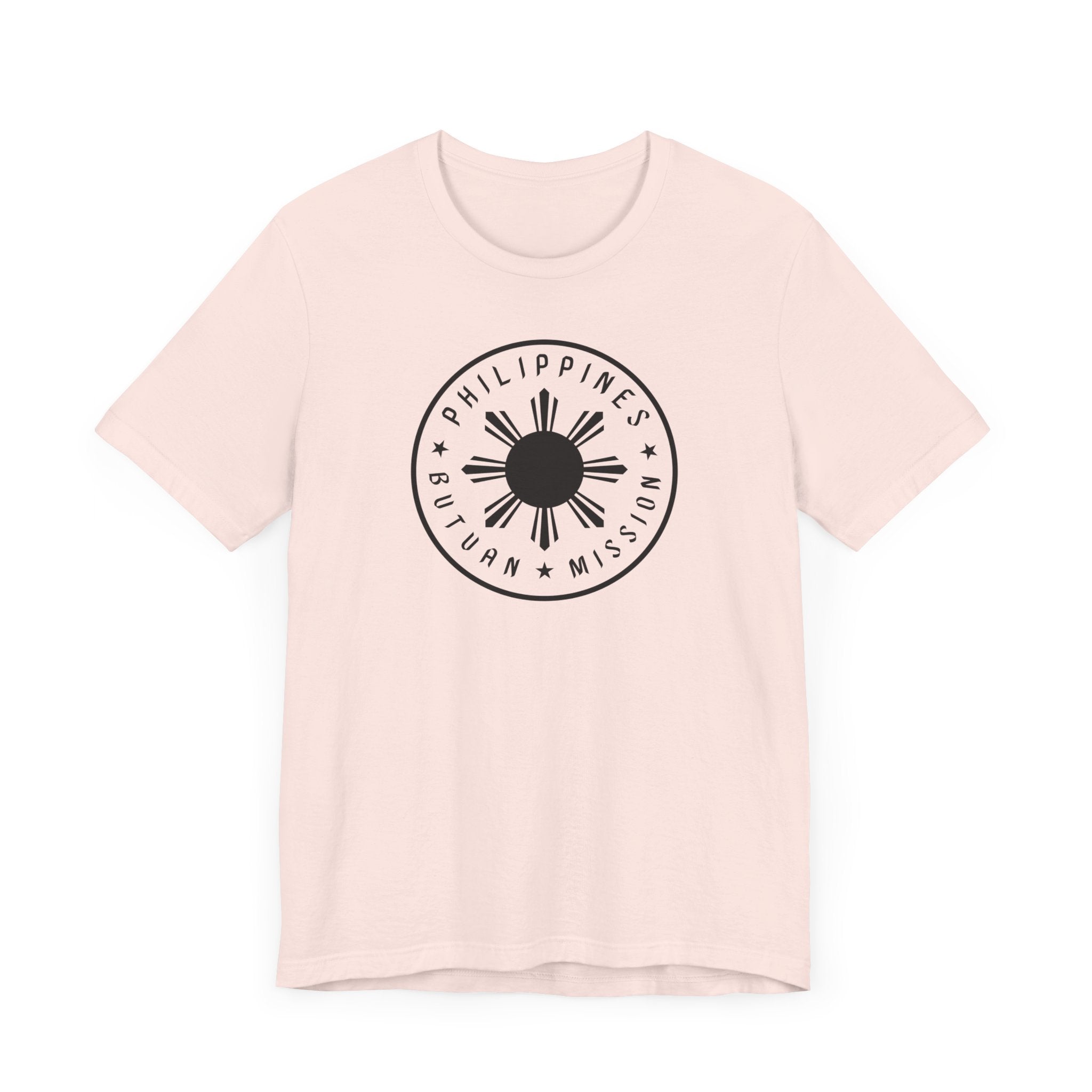 Philippines Butuan Mission Monochrome Circle Logo T-Shirt - Mission Wishlist - LDS Missionary Gift Store