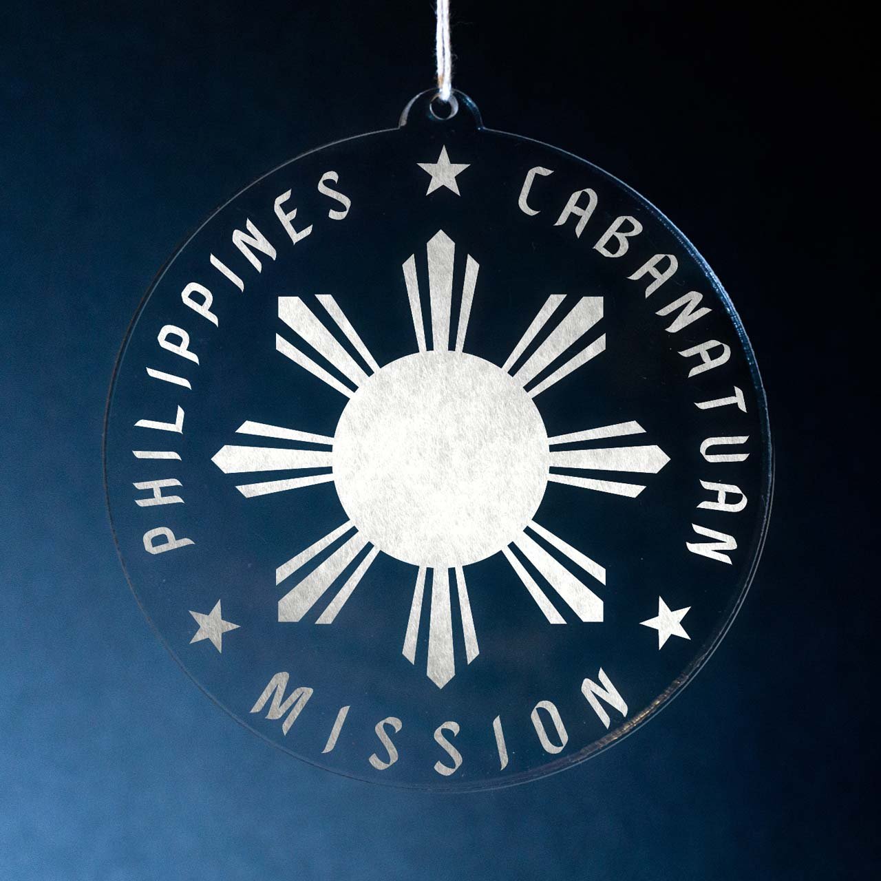 Philippines Cabanatuan Mission Christmas Ornament - Latter-Day Saint LDS Missionary Gift - Book of Mormon