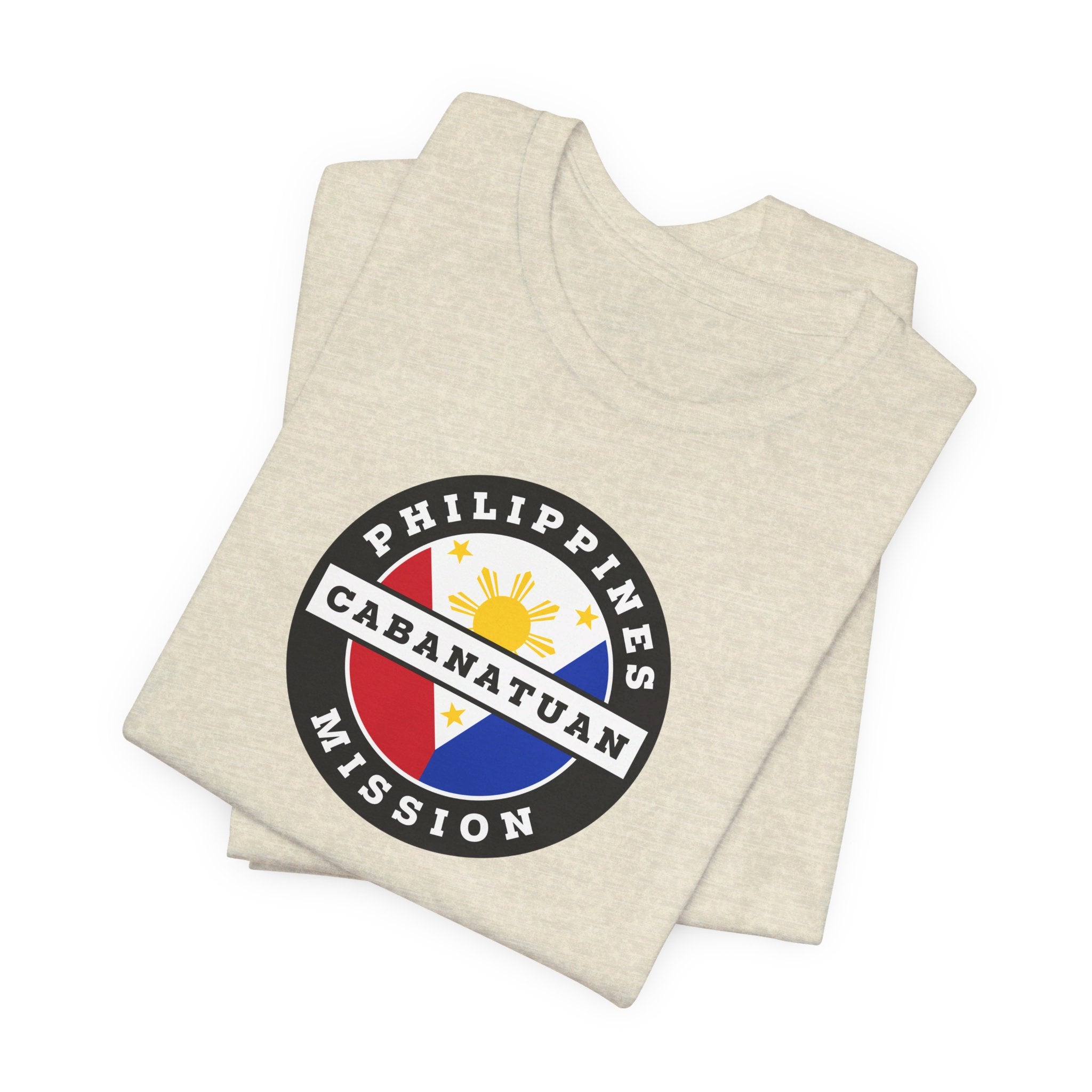 Philippines Cabanatuan Mission Circular Flag T-shirt - Mission Wishlist - LDS Missionary Gift Store