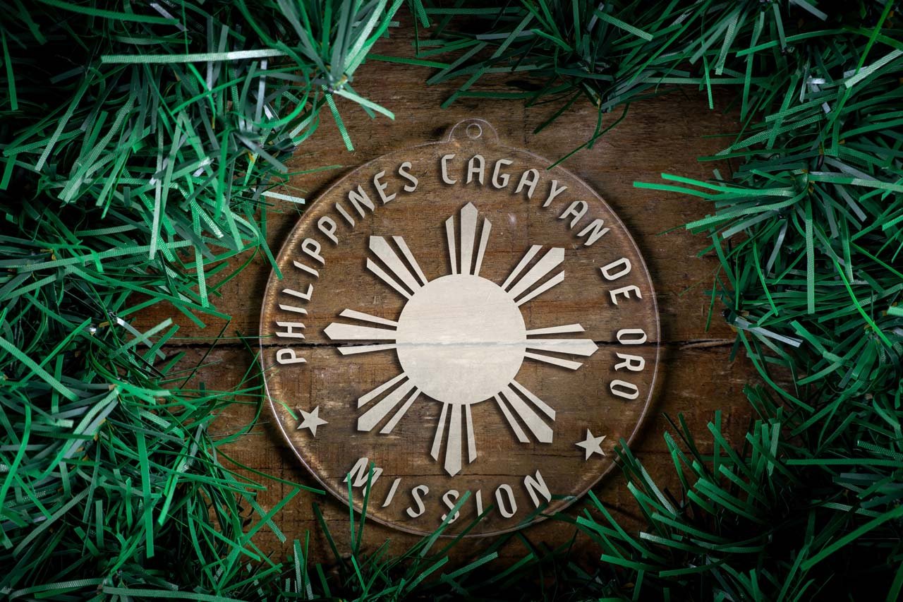 Philippines Cagayan De Oro Mission Christmas Ornament - Latter-Day Saint LDS Missionary Gift - Book of Mormon