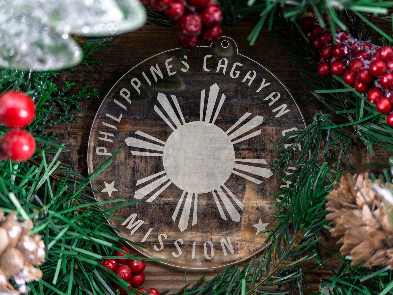 Philippines Cagayan De Oro Mission Christmas Ornament - Latter-Day Saint LDS Missionary Gift - Book of Mormon