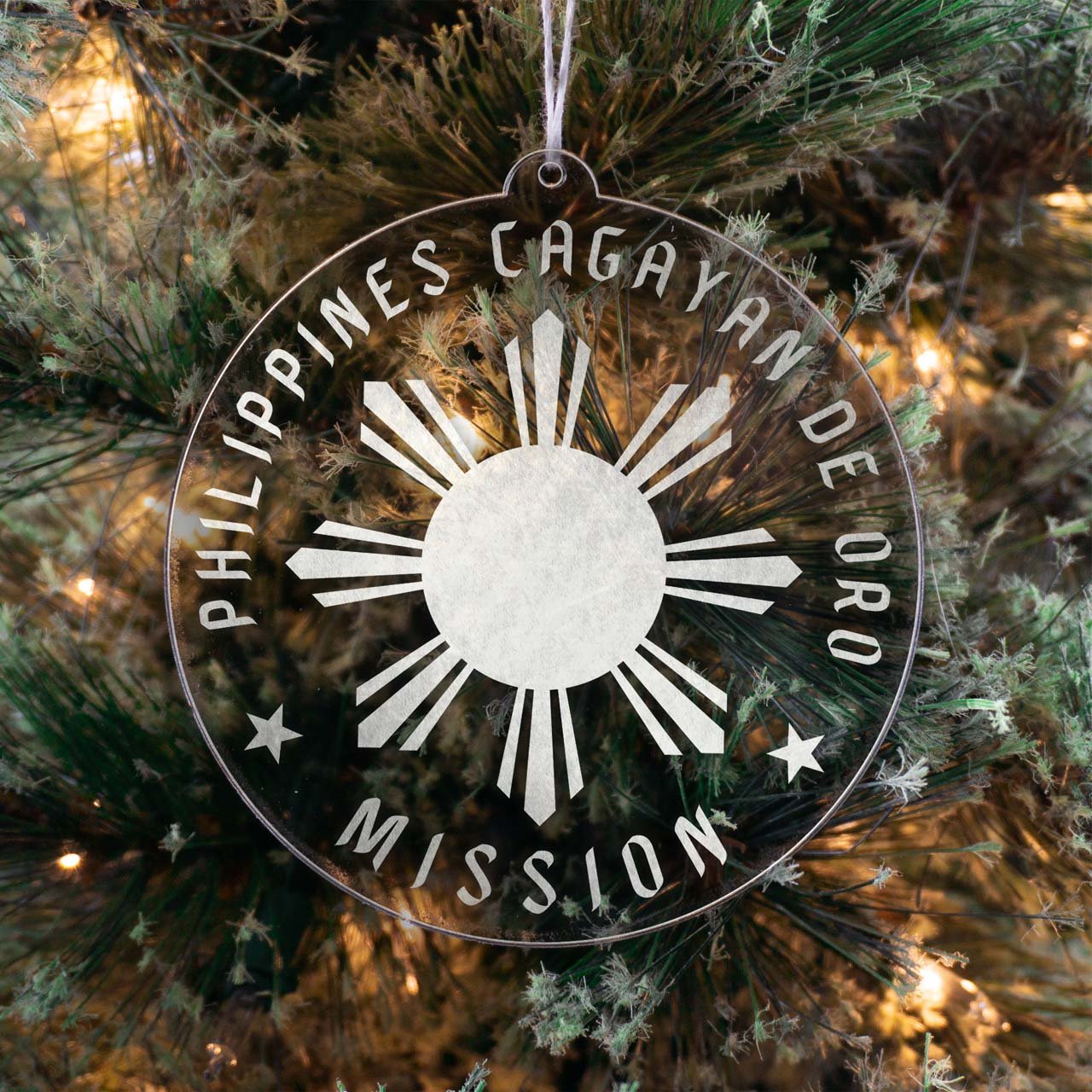 Philippines Cagayan De Oro Mission Christmas Ornament - Latter-Day Saint LDS Missionary Gift - Book of Mormon